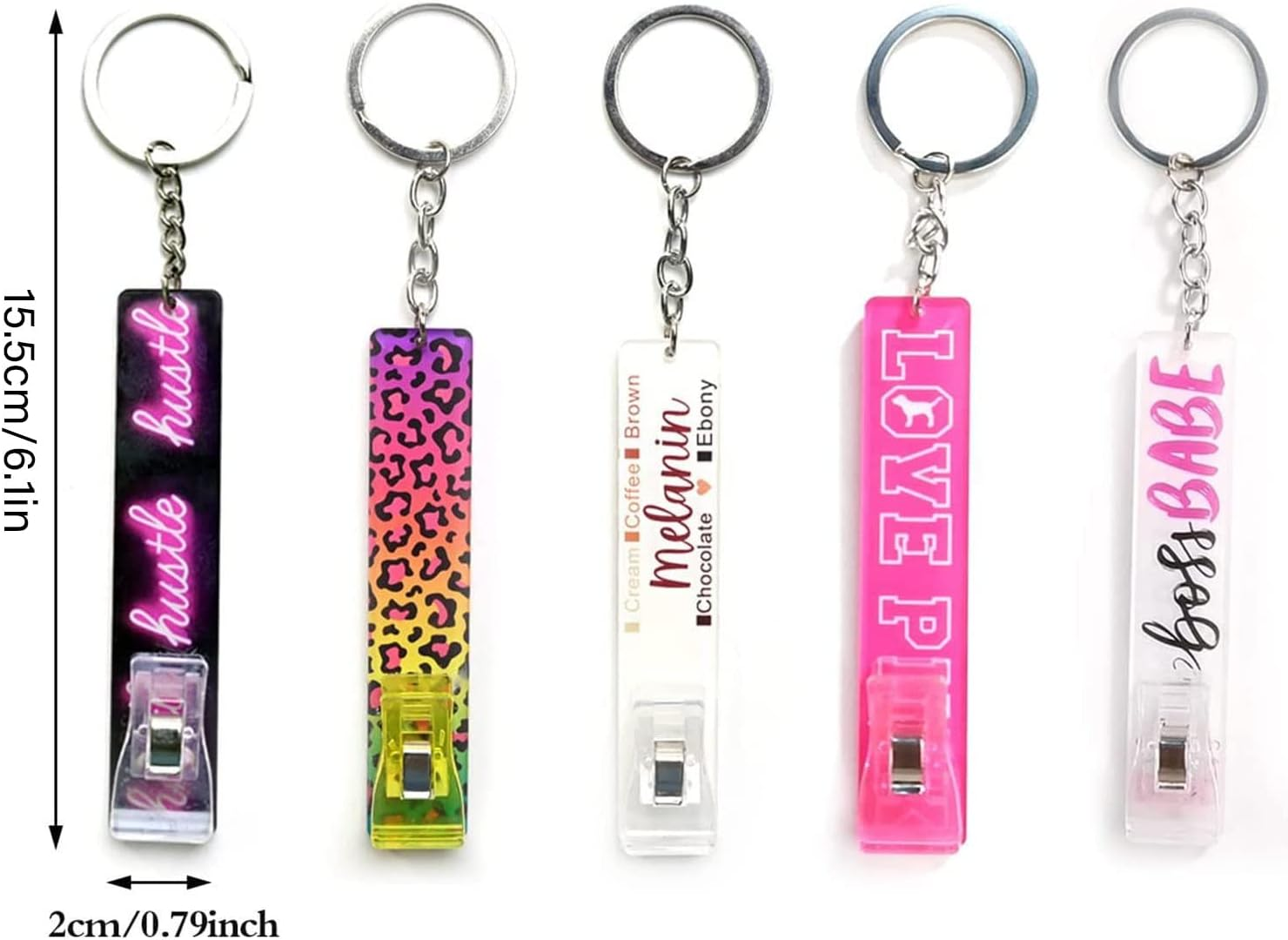 Long Nail Card Gripper Multipurpose Acrylic Card Gripper for Wallet image number 6