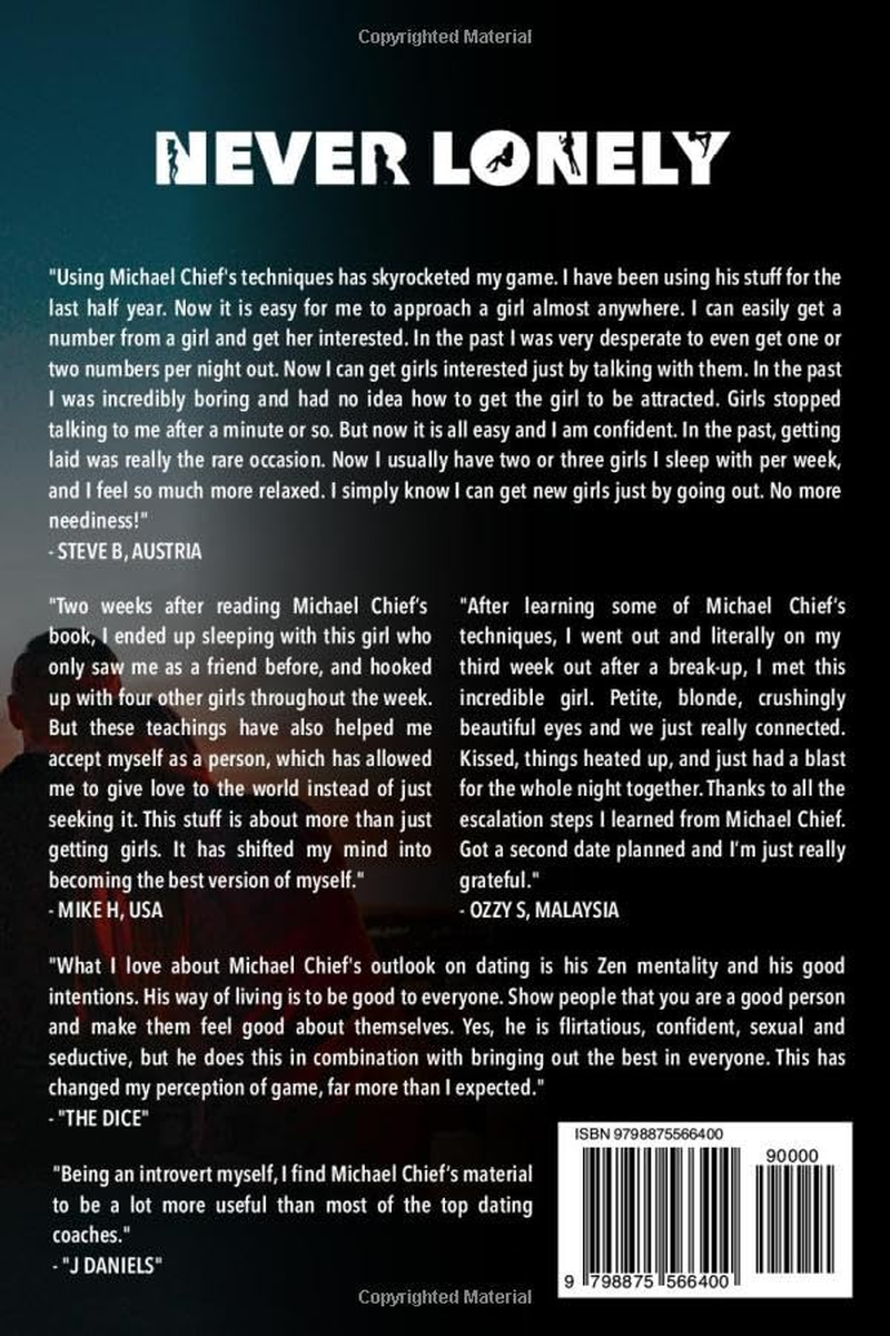 Never Lonely: the Uncensored Guide on How to Attract and Be Loved by Women image number 1