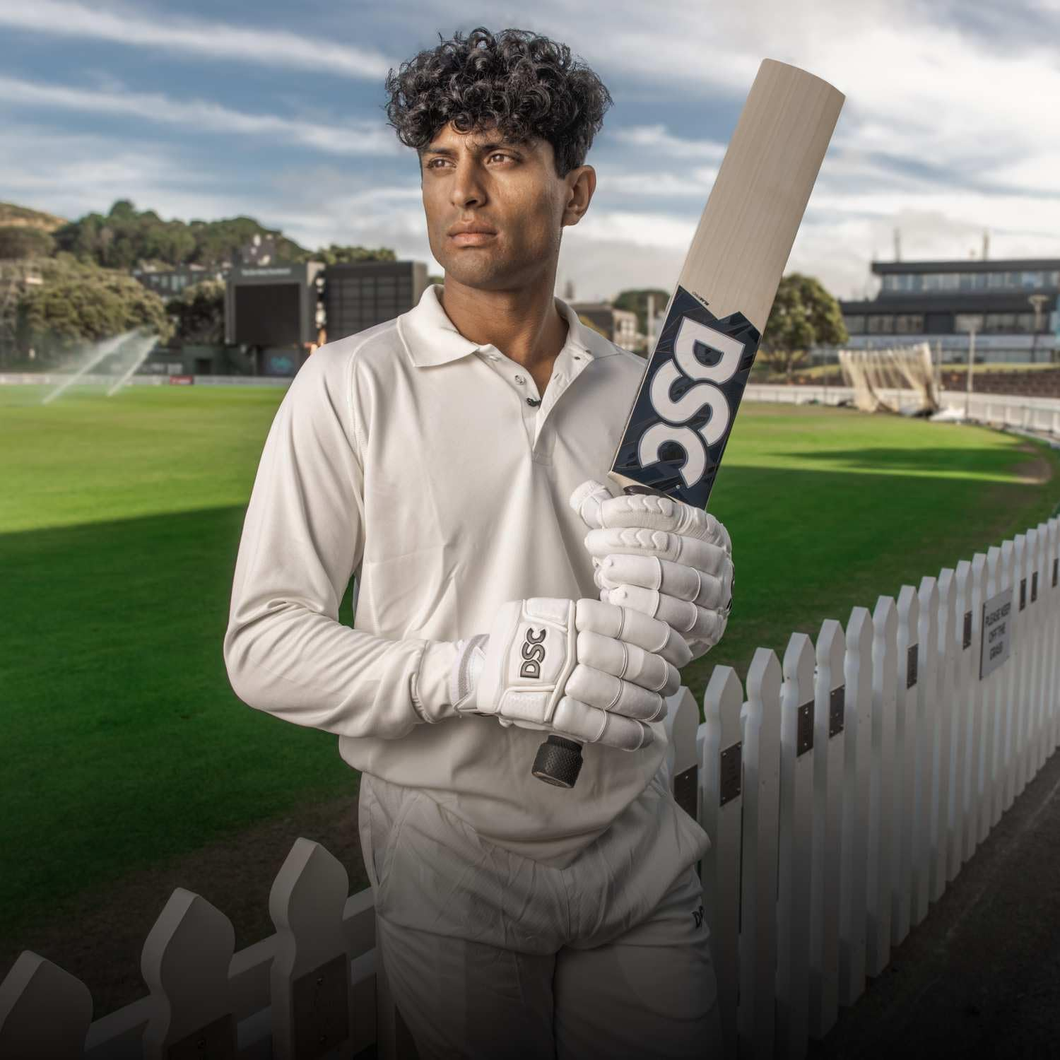 DSC Blak (Player Edition) English Willow Cricket Bat for Mens image number 1