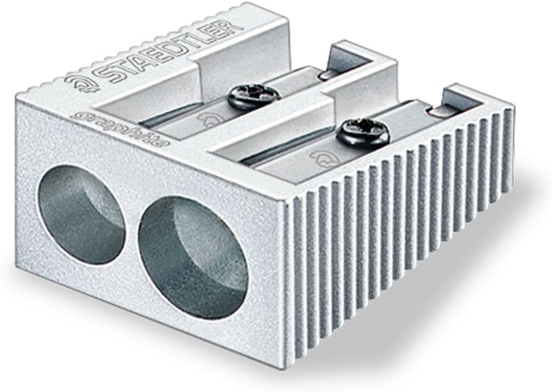 Staedtler Compact Pencil Sharpener 2 Holes (510 20) image number 6