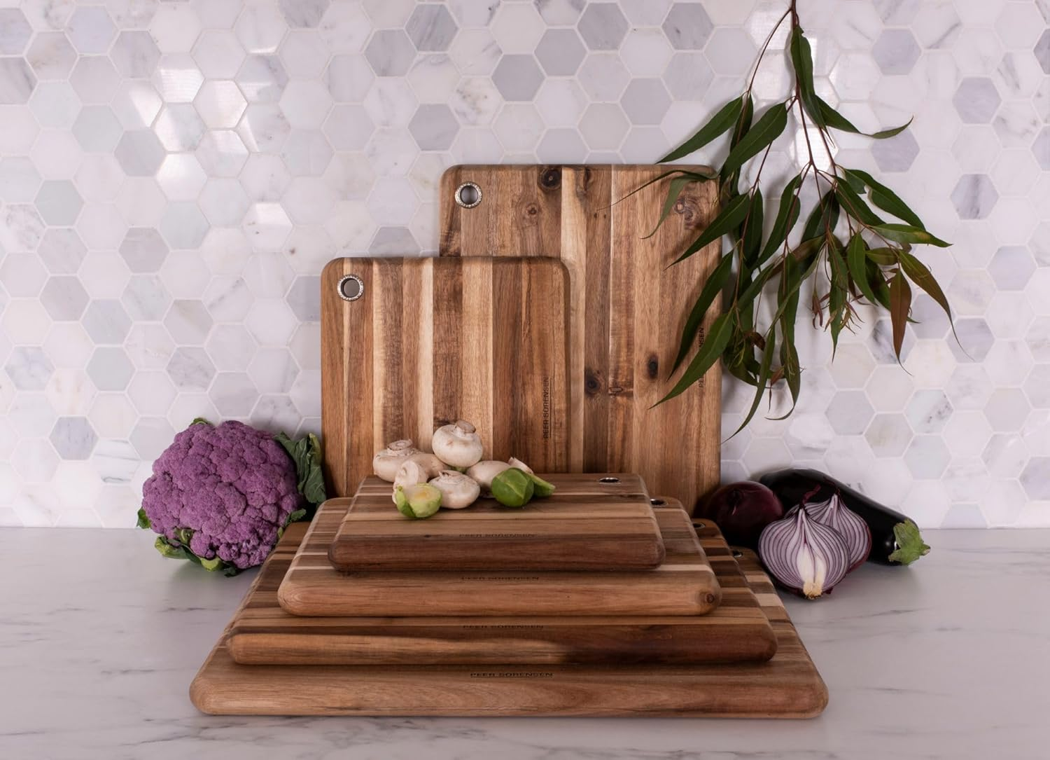 Peer Sorensen Long Grain Cutting Board, 39 X 29 X 2.5Cm, Acacia Wood image number 2