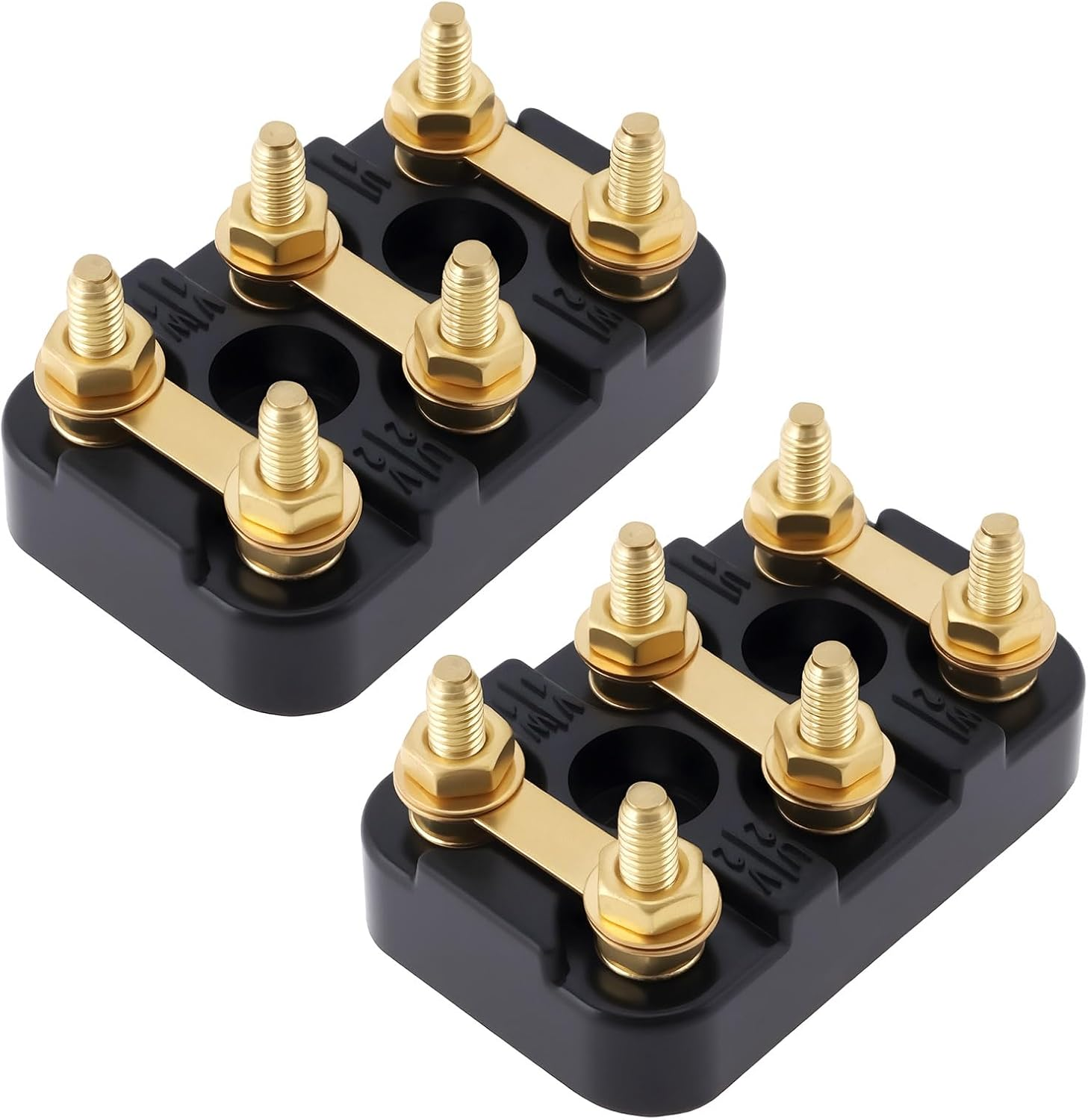 Be in Your Mind 2Pcs M4 Electric Motor Terminal Block 50X32Mm Suitable for Most Electric Motors Generators image number 5