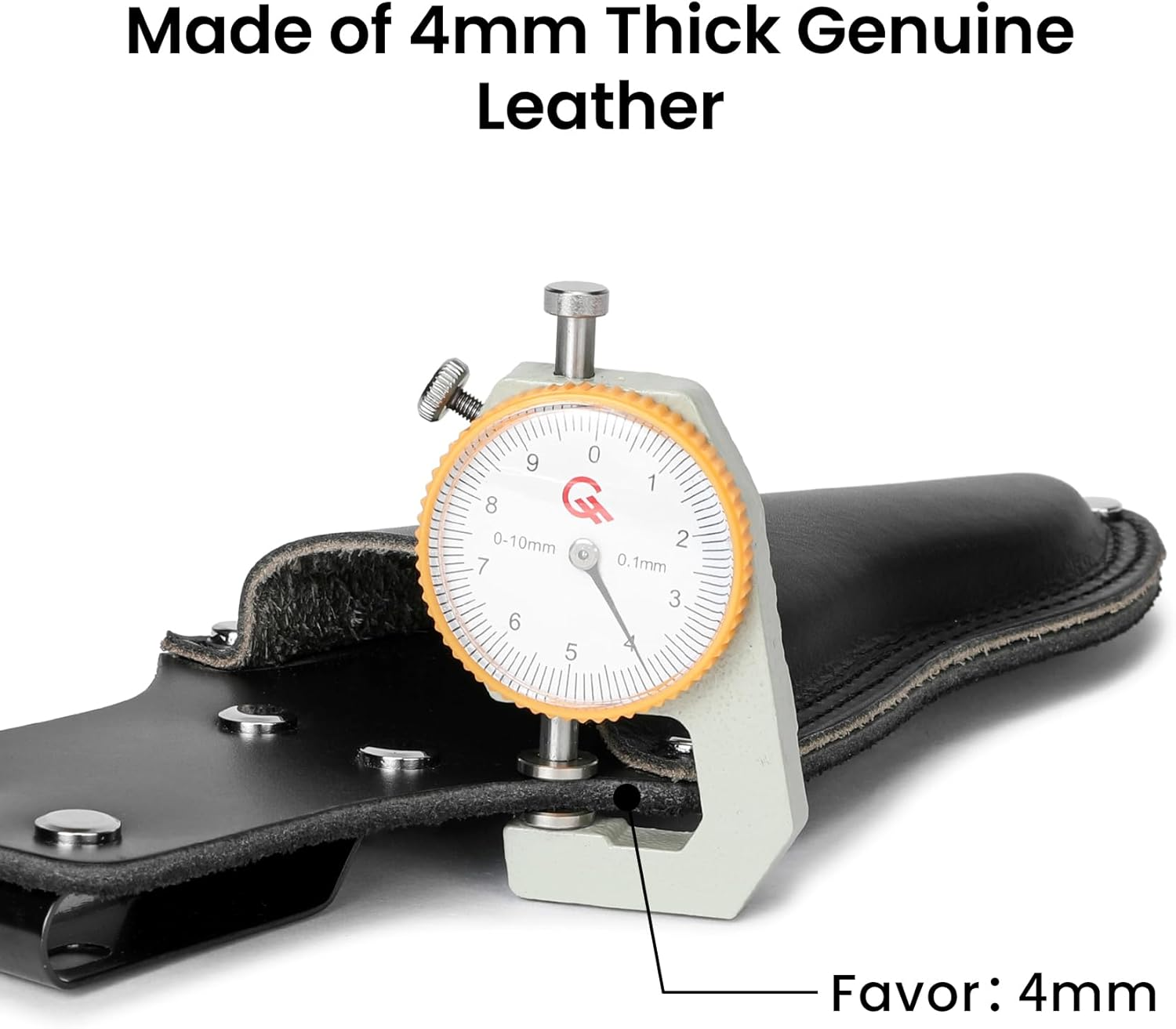 Garden Pruner Sheath,Pruner Tool Holster,Premium Genuine Leather Pruner Holster Protective Case for Garden Pruning Snips and Clippers