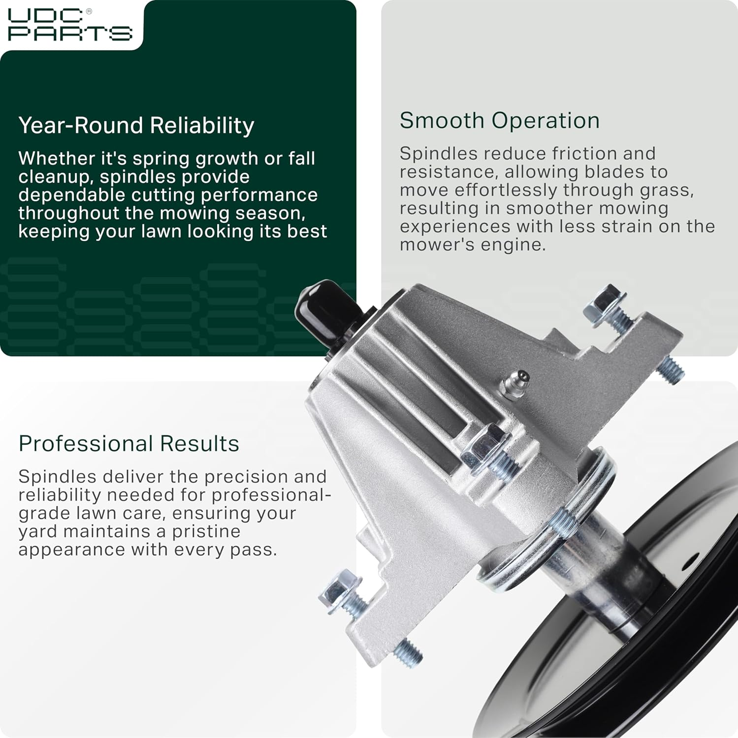 UDC Parts 918-06976A Spindle Assembly / 42 Inch Deck/For MTD Cub Cadet 618-06976 918-06976 918-06976A LT42 LT42C LX42 XT1-LT42 image number 4