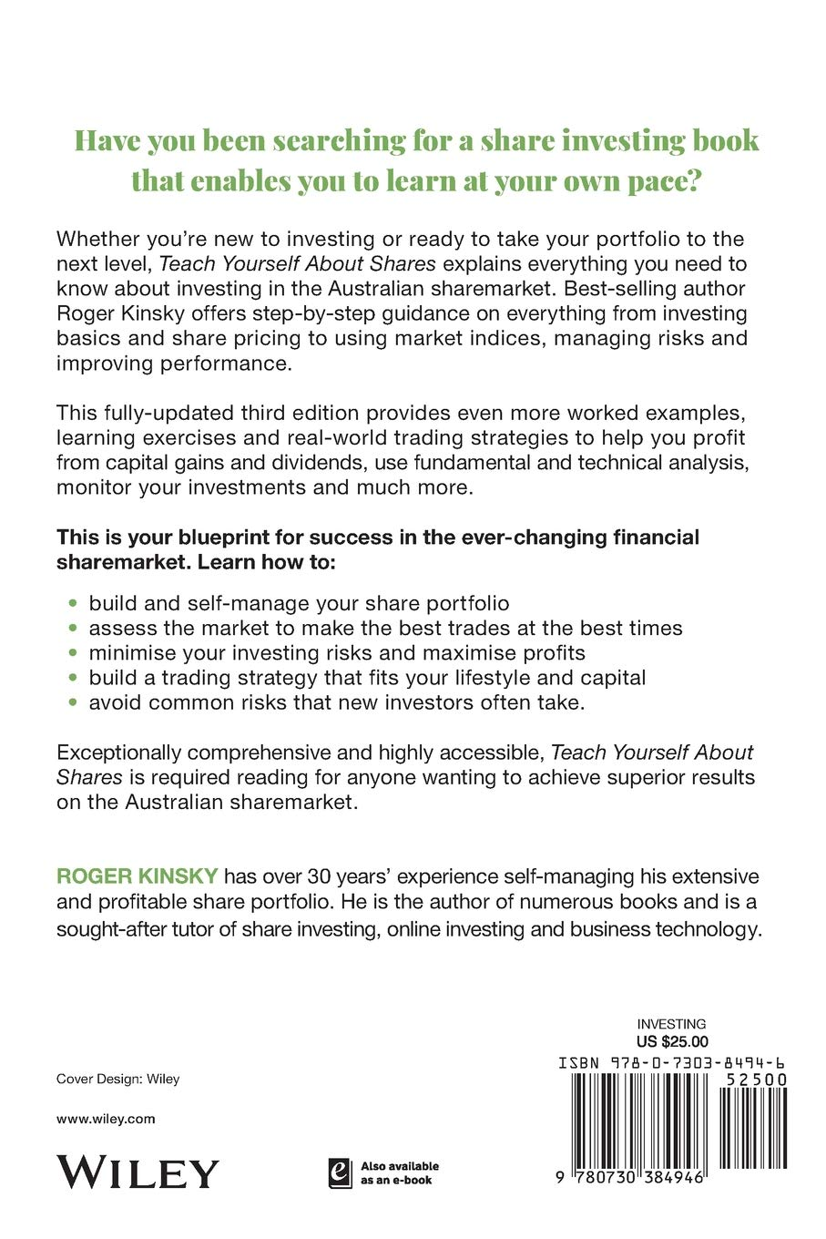 Teach Yourself about Shares: a Self-Help Guide to Successful Share Investing