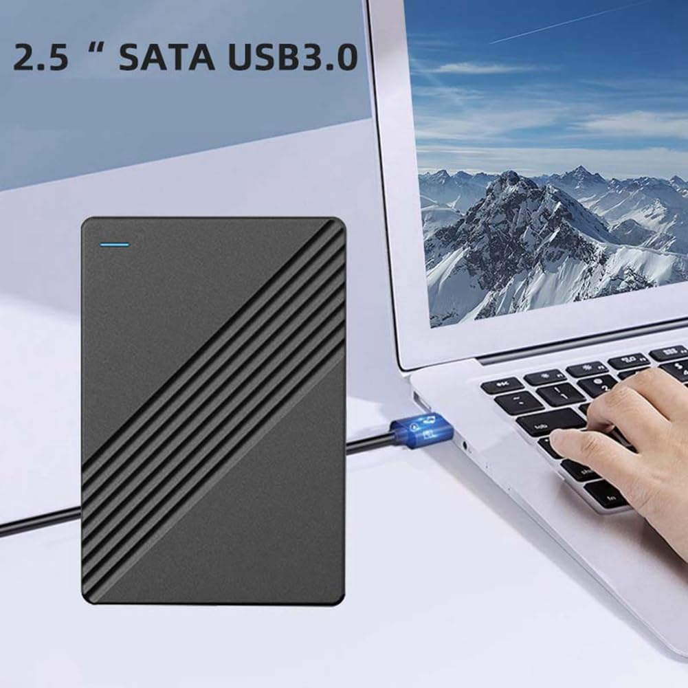Domoi 2.5Inch External Mobile Hard Disk High Speed USB 3.0 160GB Storage Portable Hard Disk for Laptop Desktop PC Easy Install Easy to Use image number 3