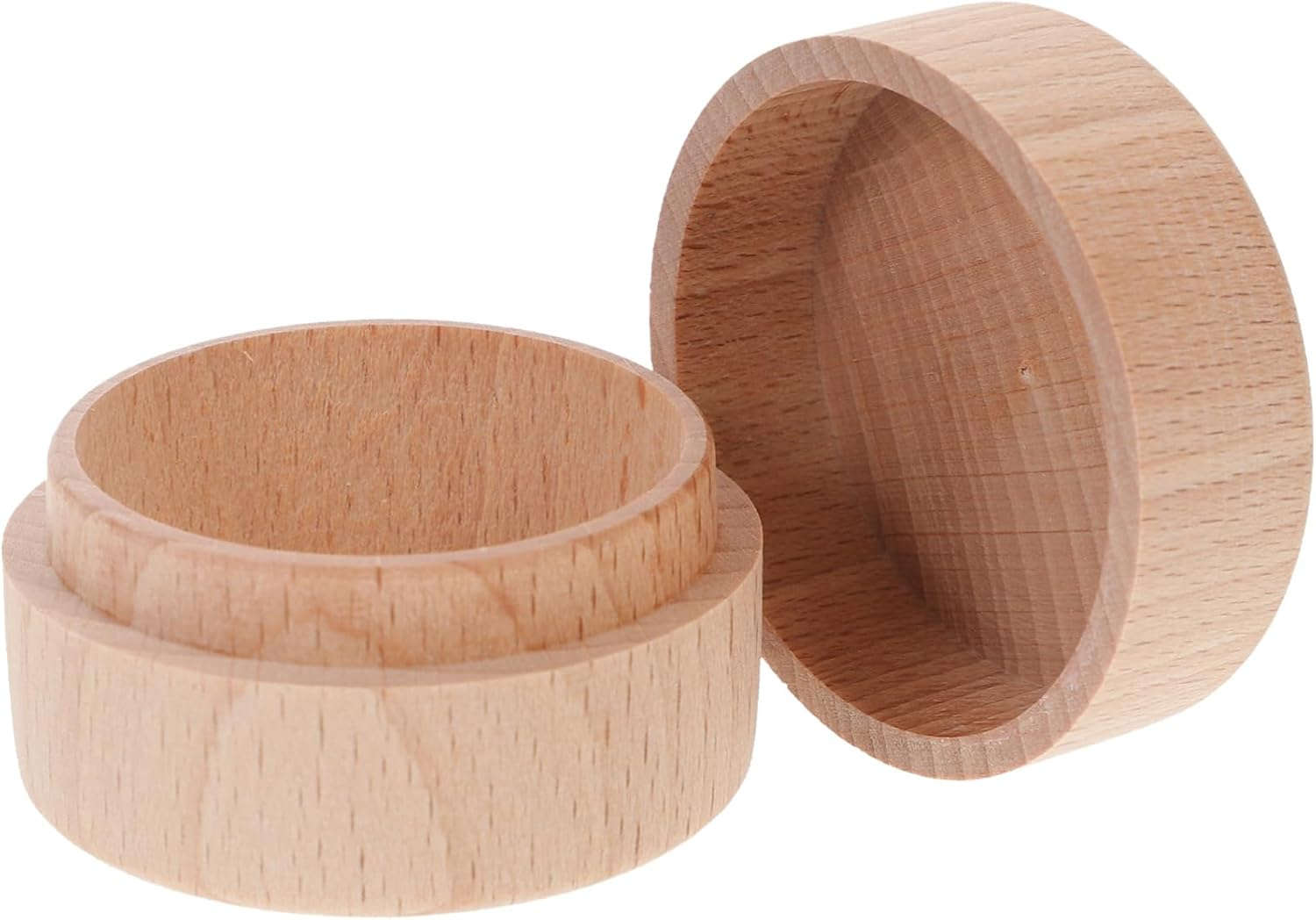 MAGICLULU Deciduous Tooth Box Wooden Boys and Girls Tooth Fairy Box Keepsake Collection Organizer image number 6