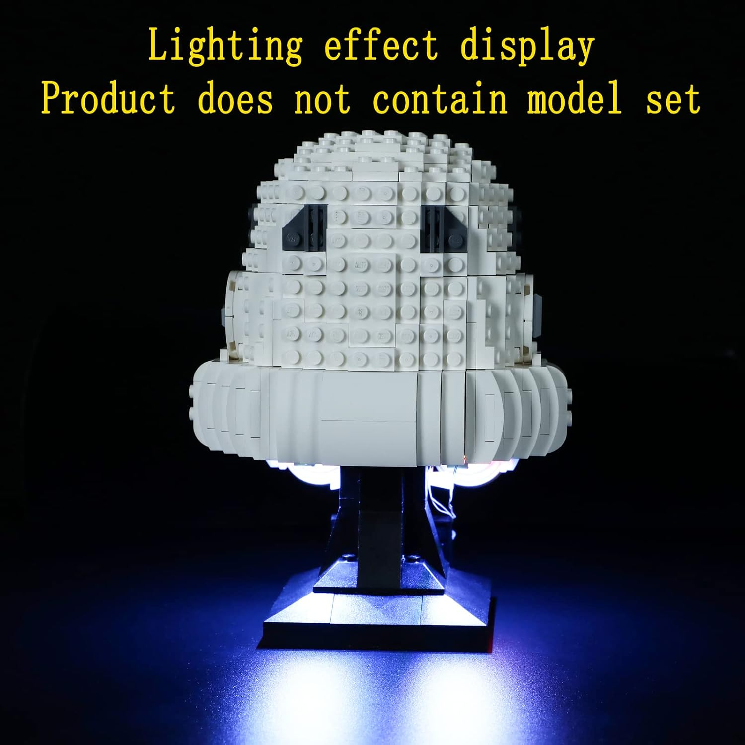 GEAMENT LED Light Kit Compatible with  Stormtrooper Helmet - Lighting Set for Star Wars 75276 Building Model ( Set Not Included) image number 5