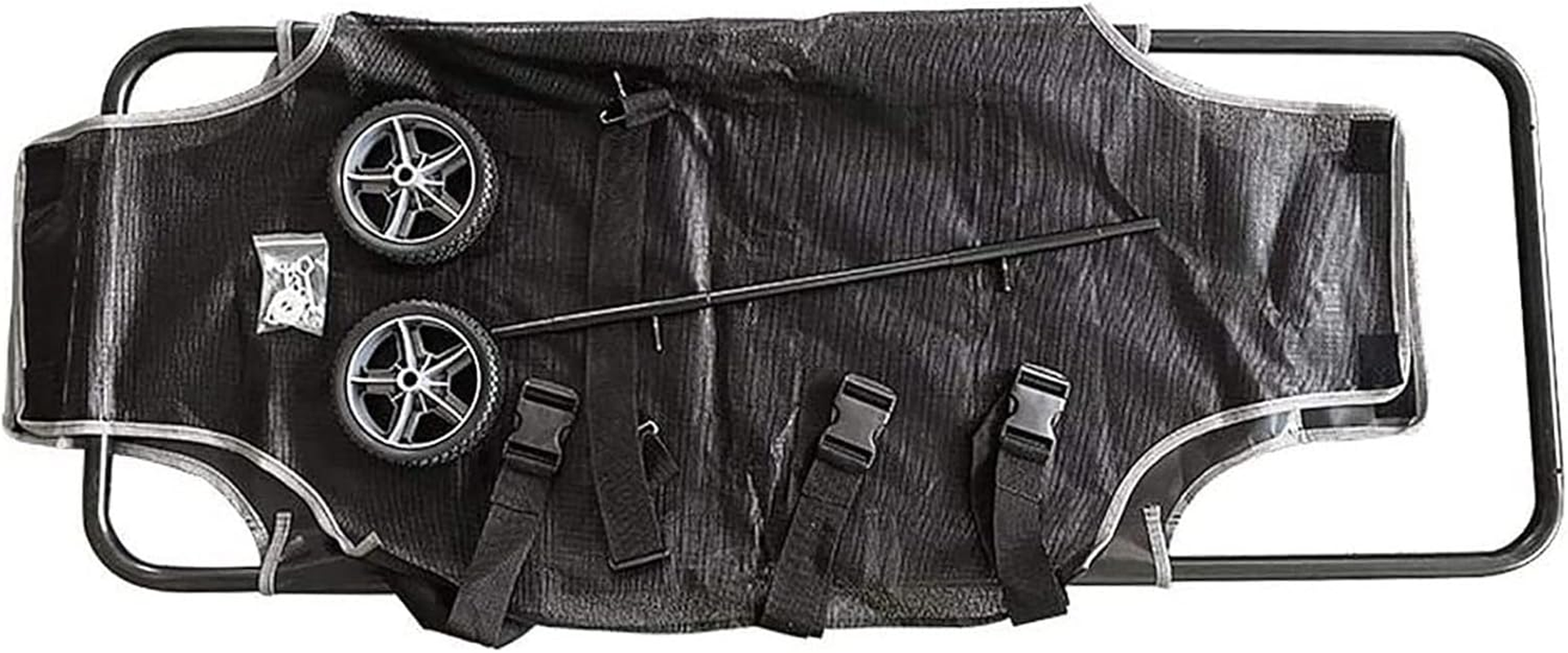 Animal Stretcher Pet Transport Stretcher Pet Trolley 45X22 Inch Max 250Lbs Capacity with Wheels image number 3