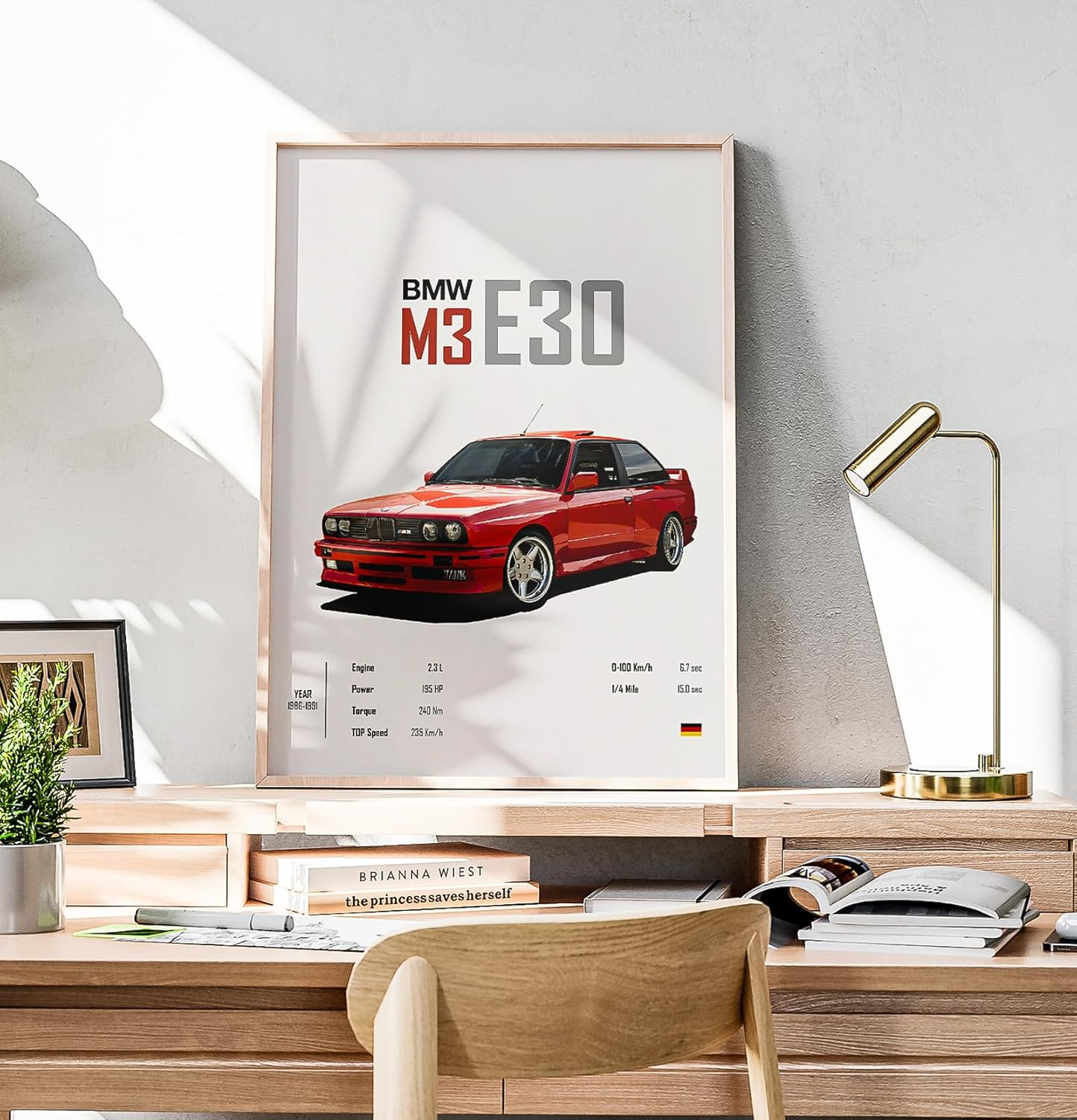 Dazongweihan 9Pcs Super Car Posters for Boys Room, Racing Car Wall Art for Men Guys, Sports Car Wall Decor, Race Cars Pictures Wall Decor for Bedroom Dorm Man Cave (Unframe,8X12Inch) (R1) image number 6