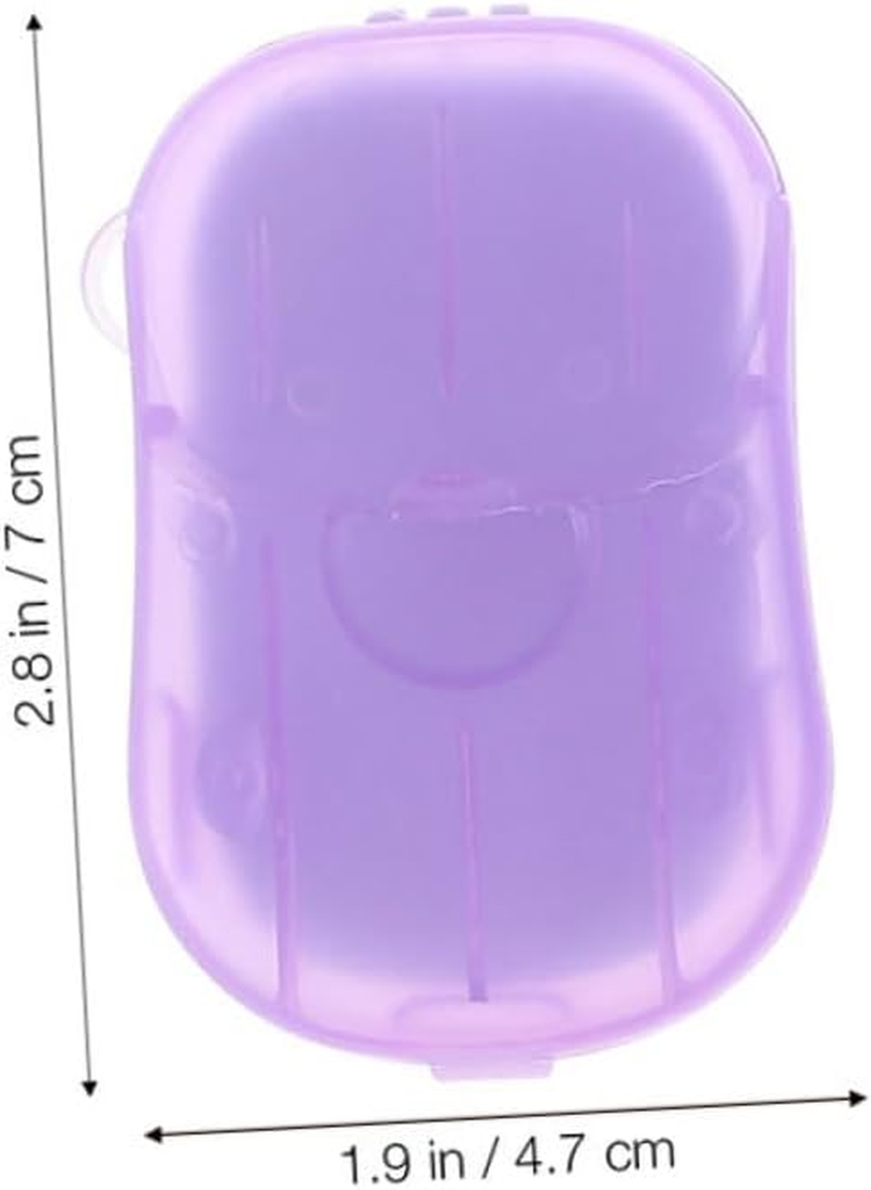 BRIGHTFUFU 12 Pack Portable Hand Soap Sheets Soap Paper for Travel Camping Hiking Outdoor Business Trips image number 6