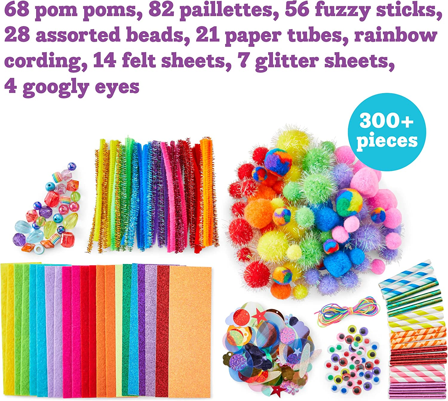 Kid Made Modern - Rainbow Craft Kit image number 3