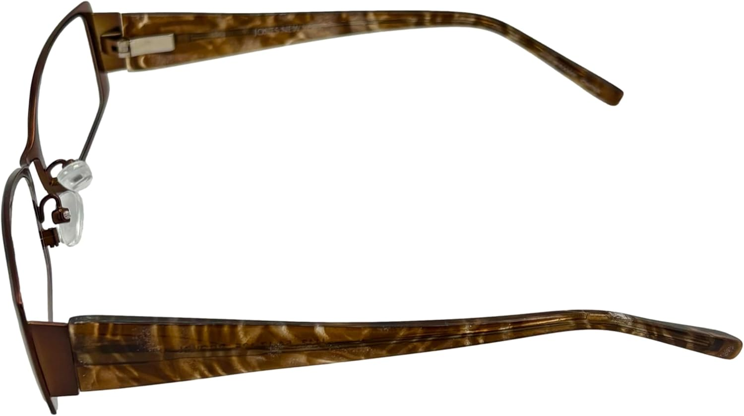 JONES NEW YORK J443 Mens Eyeglasses Frame Brown 54-17-135 image number 1