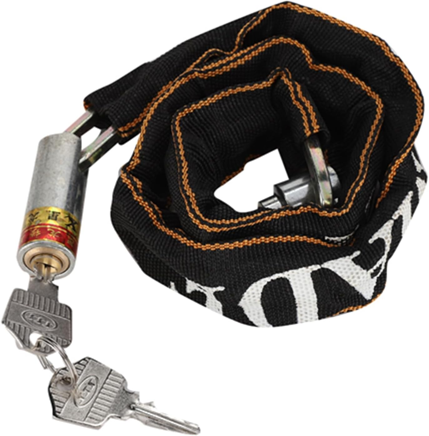 Mobility Scooter Accessories, 80Cm/31.5In Electric Scooter Lock, Bike Chain Lock with 2 Keys, Chain and Padlock for Motorcycle image number 1