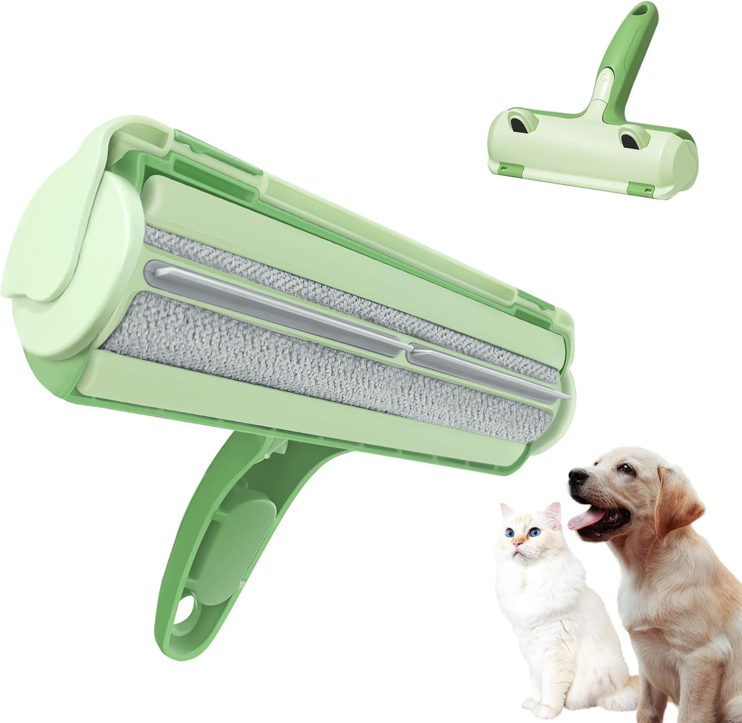 Pet Hair Remover Roller, Self-Cleaning Lint Roller - Dog & Cat Fur Remover for Sofa, Bed, Carpet, Furniture, Car Seat and More image number 6