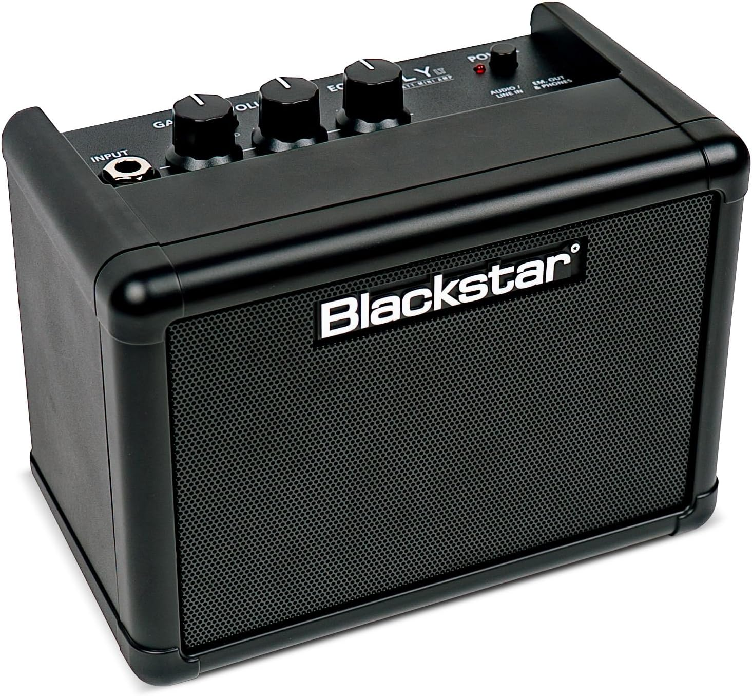 Blackstar Fly 3 LT Black Portable Battery Powered Mini Electric Guitar Combo Amp MP3 Line in & Headphone Line Out Black image number 3
