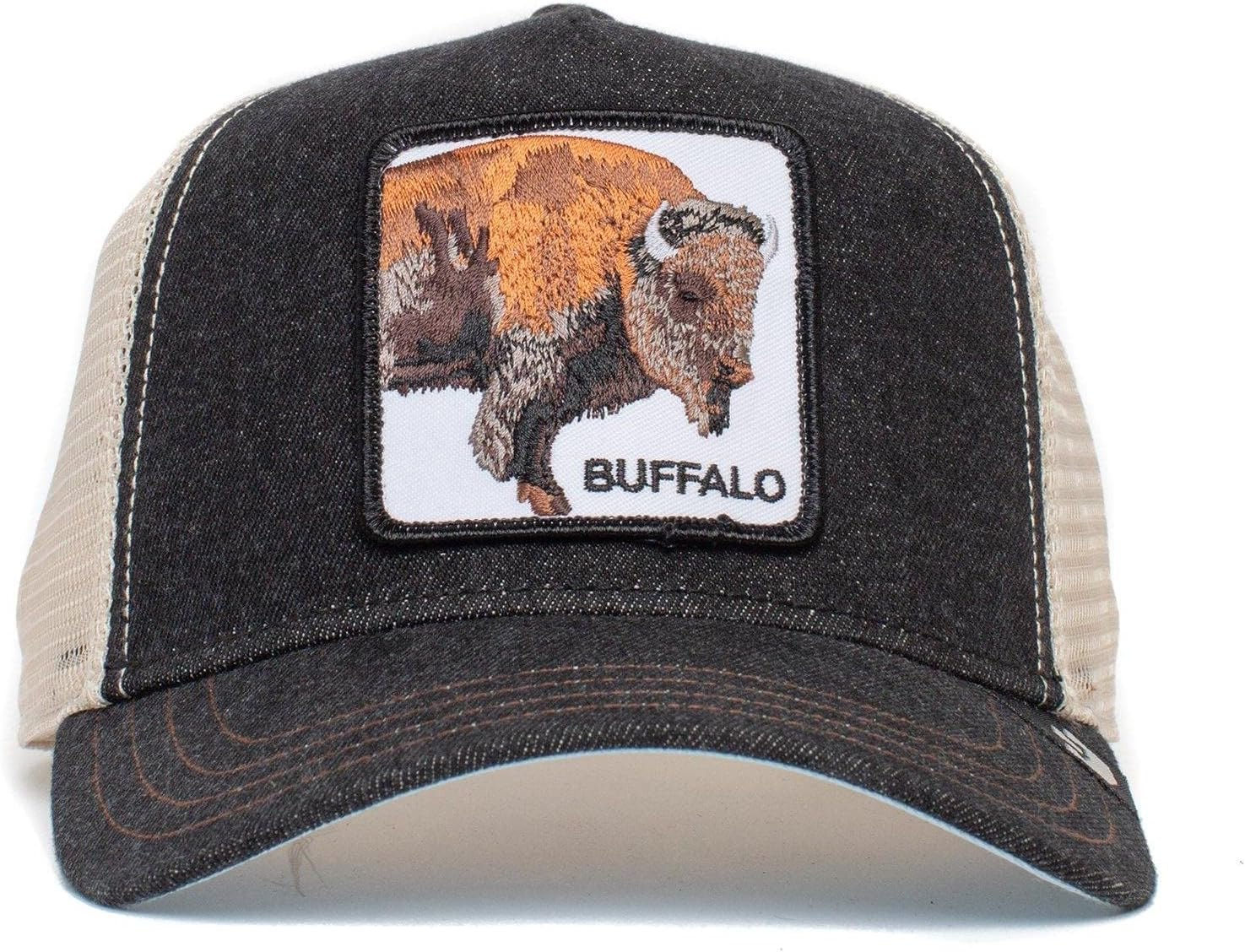 Goorin Bros Men'S the Buffalo Baseball Trucker Hat, Black image number 1