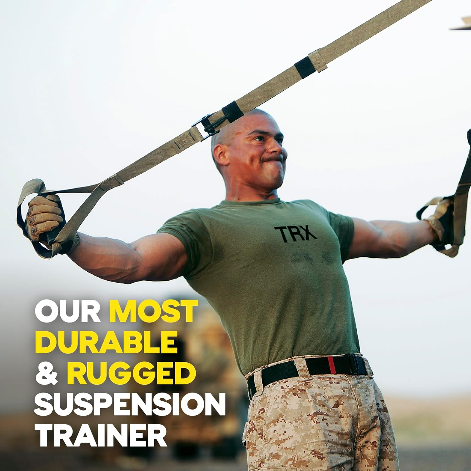 TRX Tactical Gym Suspension Trainer, Military Fitness Bands, Total-Body Workout image number 3