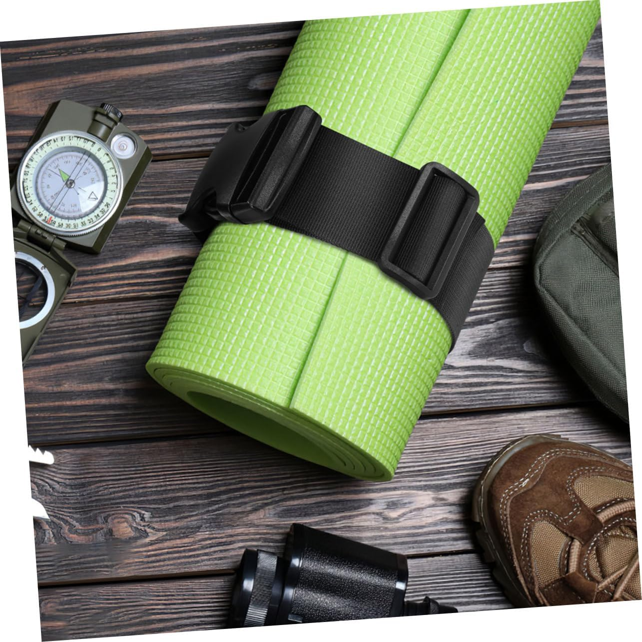 Holibanna 2Pcs Luggage Straps Buckle Wide Versatile Straps for Suitcases Backpacks Camping Adjustable image number 5