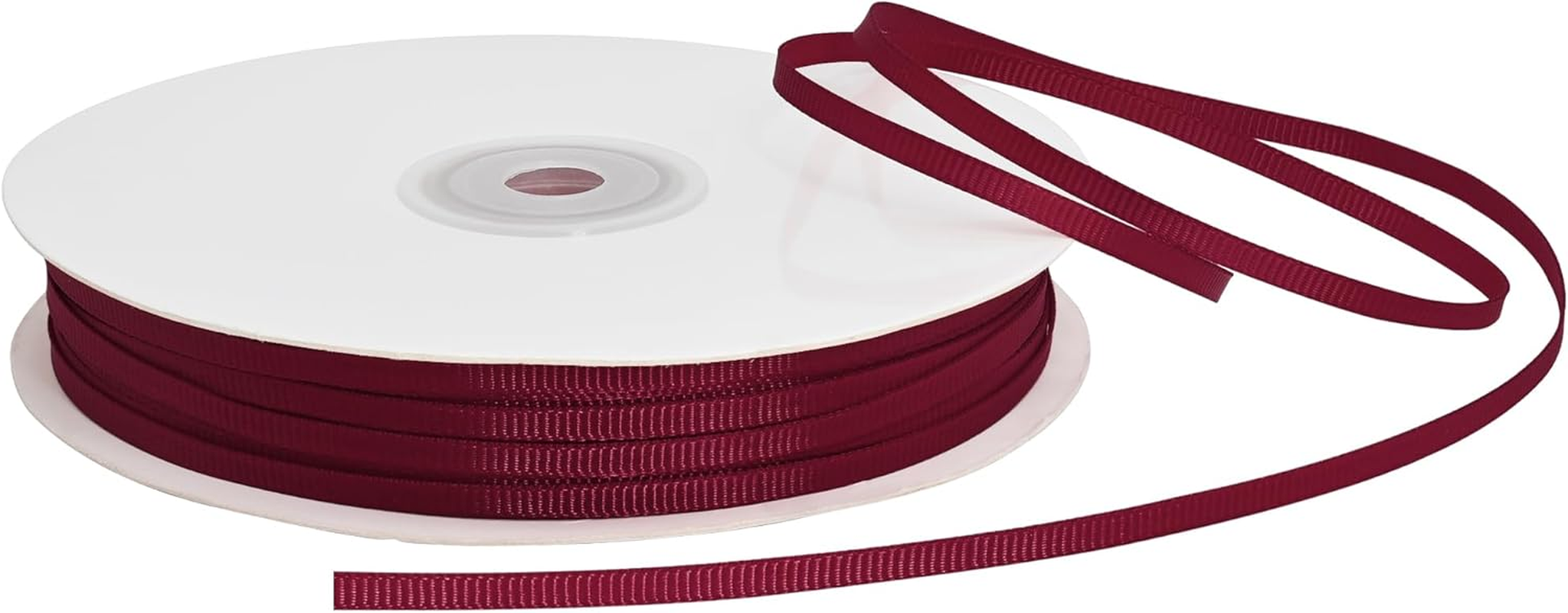 1/8 Inch 100 Yards Old Gold Grosgrain Ribbon for Gift Wrapping Very Suitable for Weddings Decoration Bouquet Arts Craft Sewing Hair Bow Invitation - Emerald Green image number 7