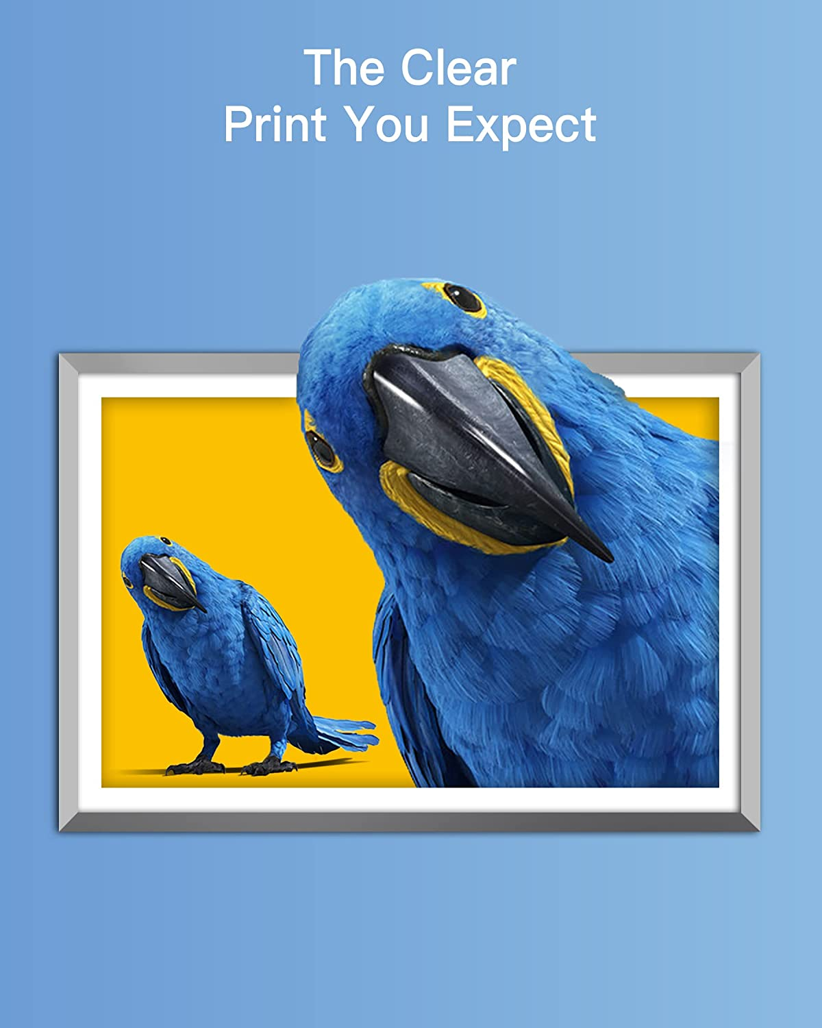 GPC Image Remanufactured 645 XL 646 XL Ink Cartridges Replacement for 645XL 646XL Combo Pack Pg645Xl Black Cl646Xl Color Works for Pixma MG2560 MG2460 MG2960 MG2965 MX496 (1 Black 1 Color) image number 6