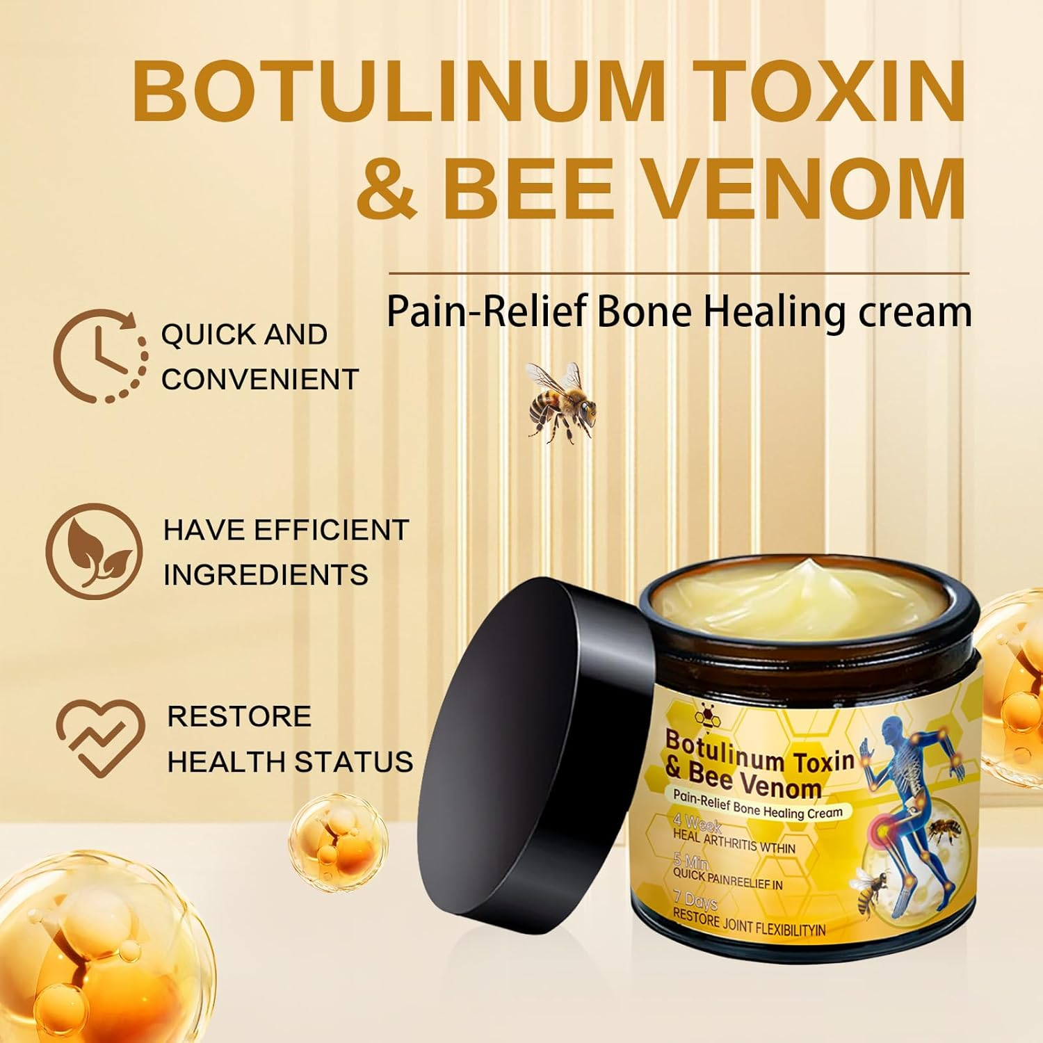 Botulinum Toxin & Bee Venom Cream Australia (120G / 2Pcs) image number 5