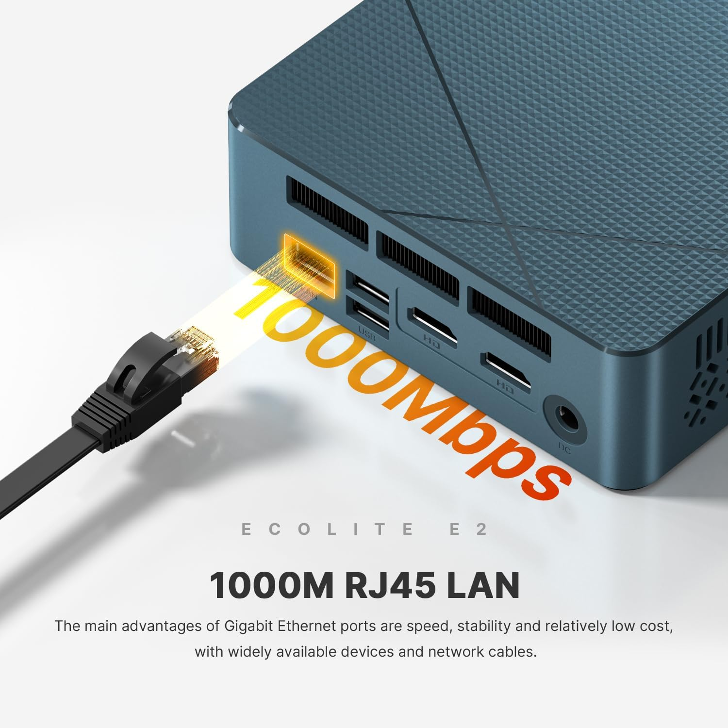 BOSGAME E2 Mini PC Windows 11 Pro AMD Ryzen 5 3550H 16GB DDR4 RAM 512GB M.2 Nvme SSD Mini Computer | 4K Triple Display | USB 3.2 Gen1 | Wi-Fi 6 | RJ45 LAN image number 1