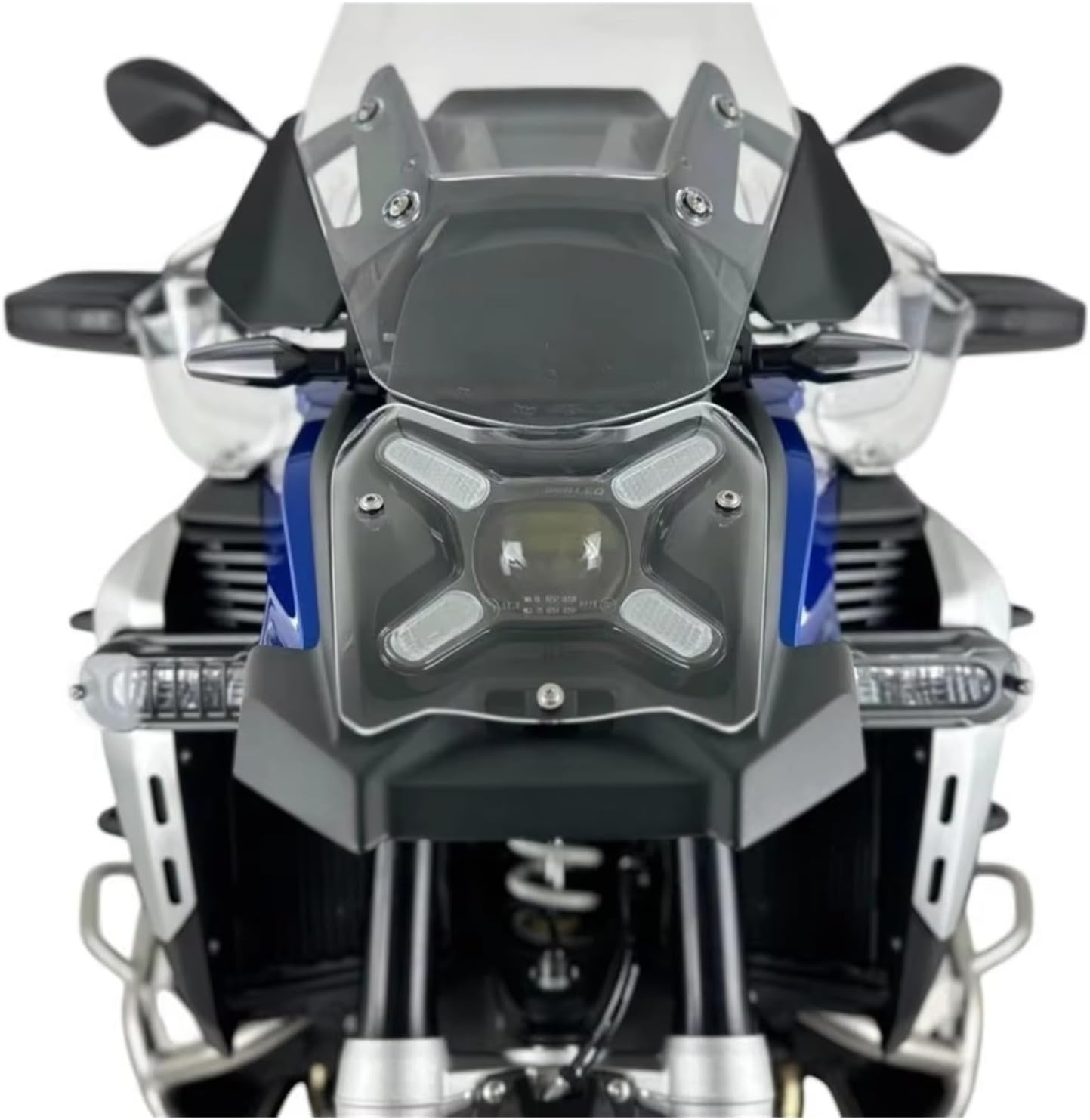 Jiningxinxin Motorcycle Headlight Protective Cover Compatible with R1300GS Adv Adventure LIGHTHOUSE Protection(Light Gray) image number 4