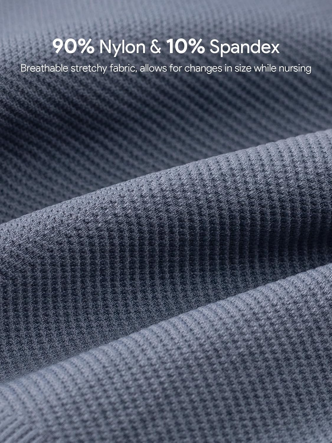 Angelhood Women Nursing Bras,Non-Padded Longline T-Shirt Bras Minimizer Comfort image number 4