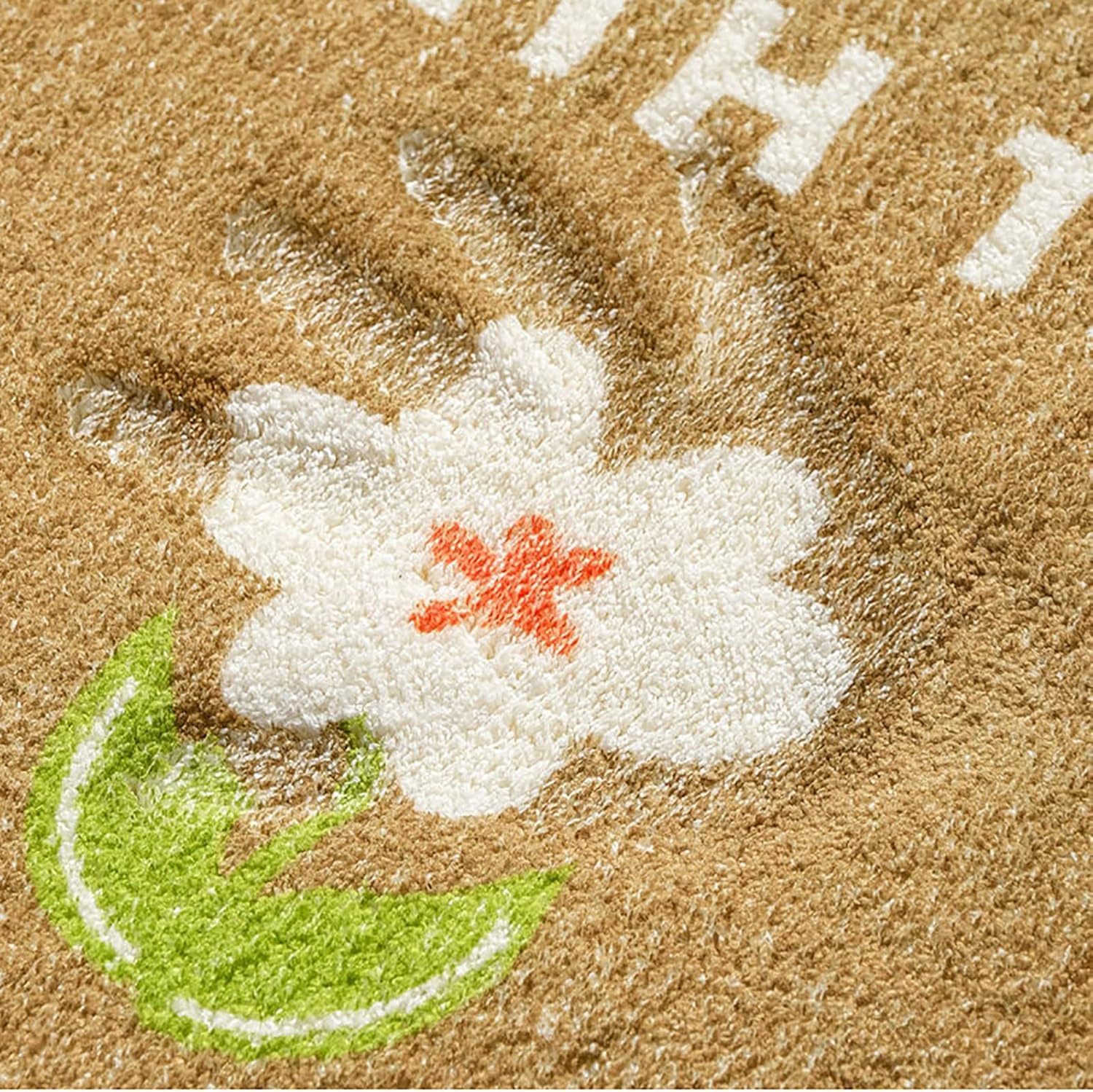 Non Slip Bath Mat Extra-Thick Water Absorbent Bath Rugs with Waterproof Backing Soft Fluffy Washabl Bath Rug Suitable for Bathroom, Toilet, Kitchen Style-M 40 * 60Cm image number 5