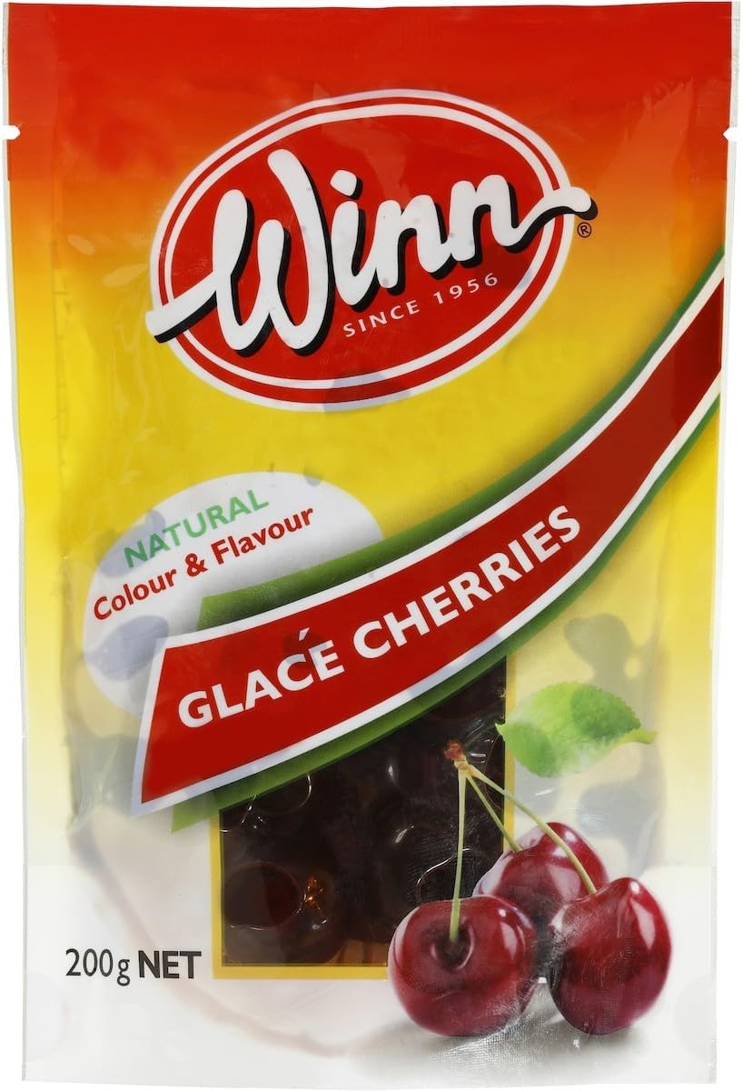 Winn Red Glace Cherries 200Gm