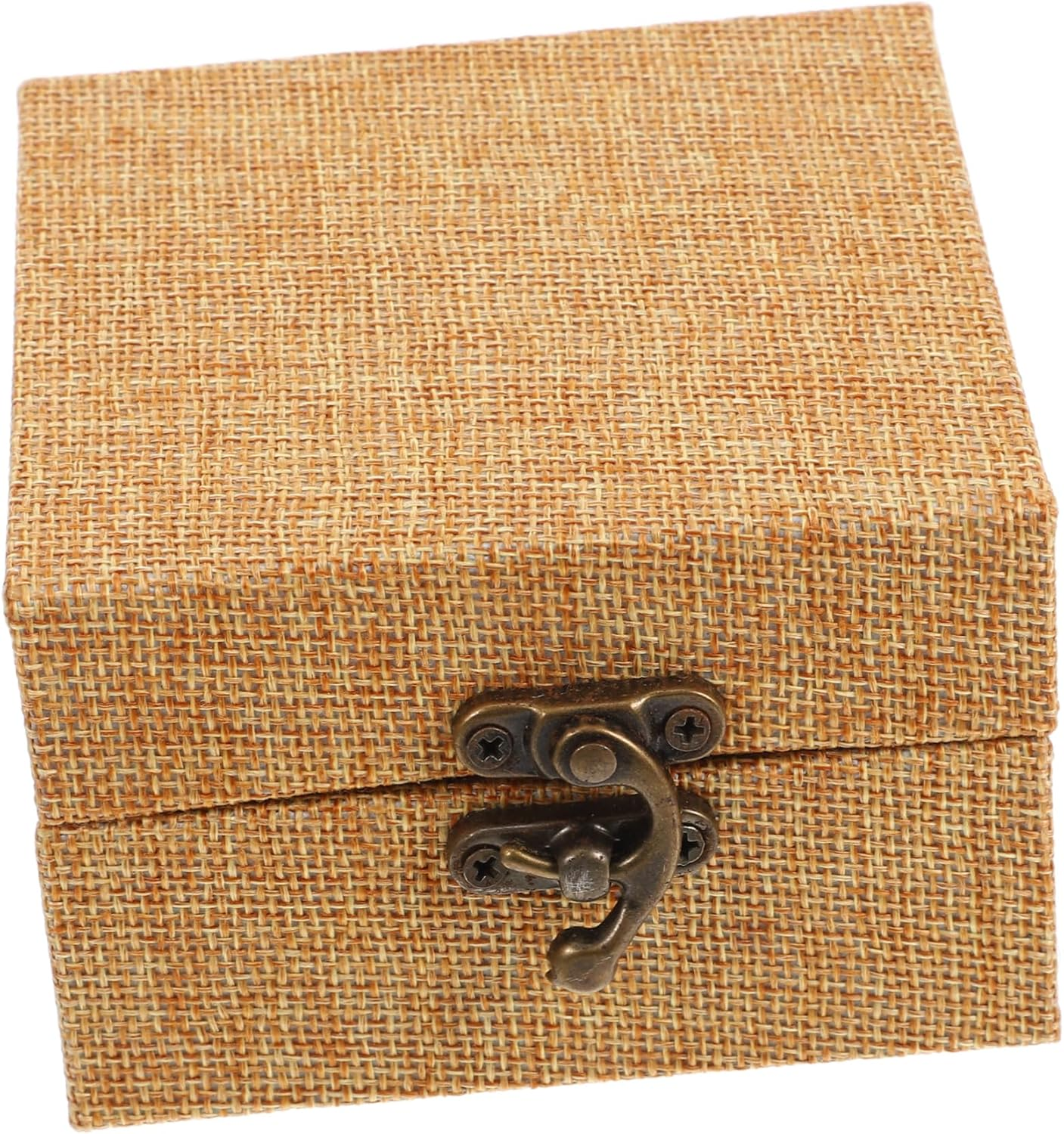 Jojofuny Treasure Chest Jewelry Box Painting Ink Box Calligraphy Seal Painting Vintage Lid image number 6