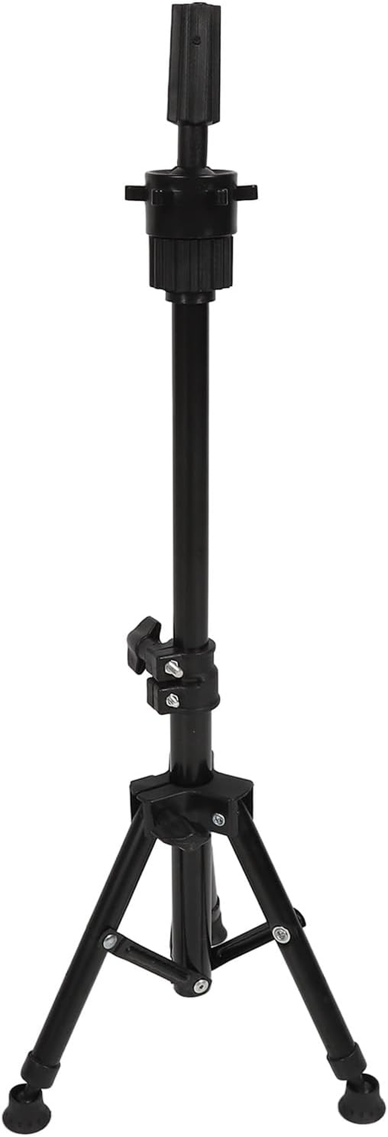 Strong Aluminum Alloy Adjustable Alloy Mannequin Head Stand Tripod for Peluca Style, Ideal for Exhibitions and Halls image number 2