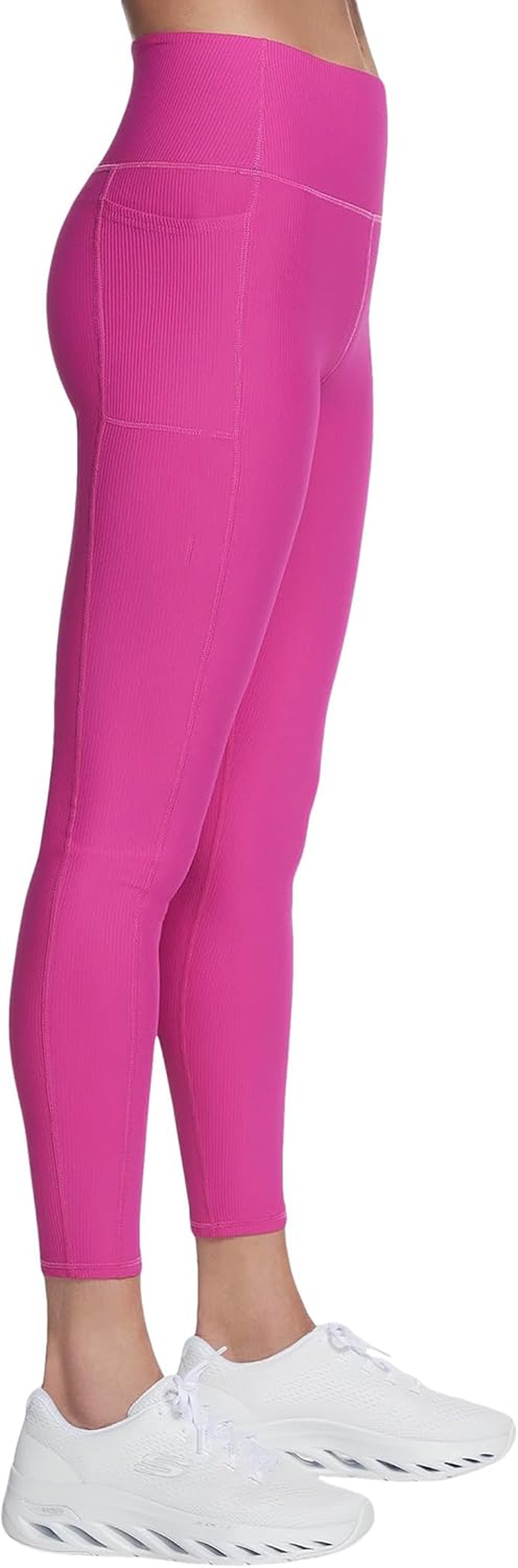 Skechers Women'S Goflex Rib Fl Hw Legging image number 2