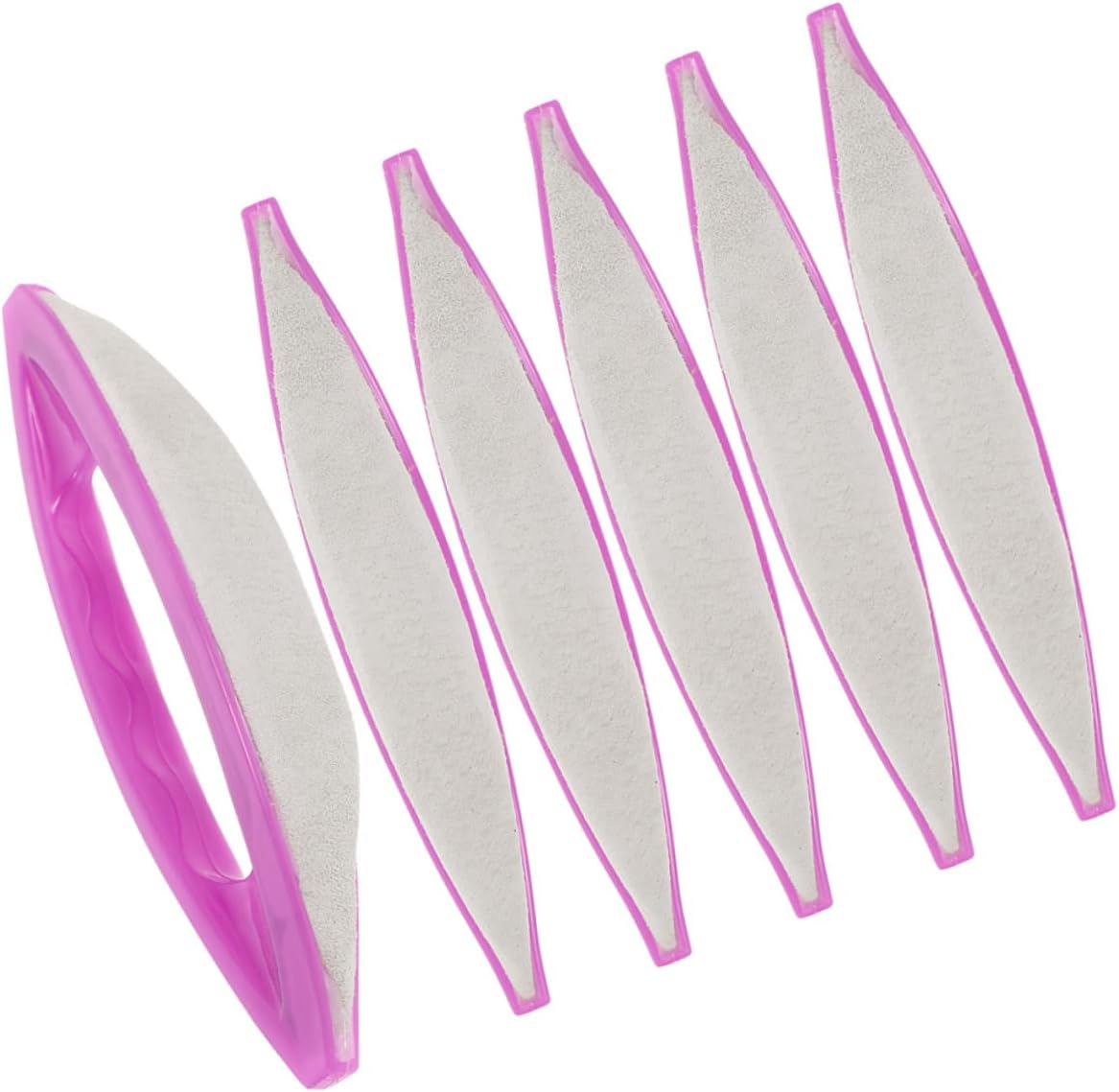 NULYLU 6Pcs Professional Nail Buffing Brush Sheepskin Polishing Wax for Manicure Pedicure image number 6