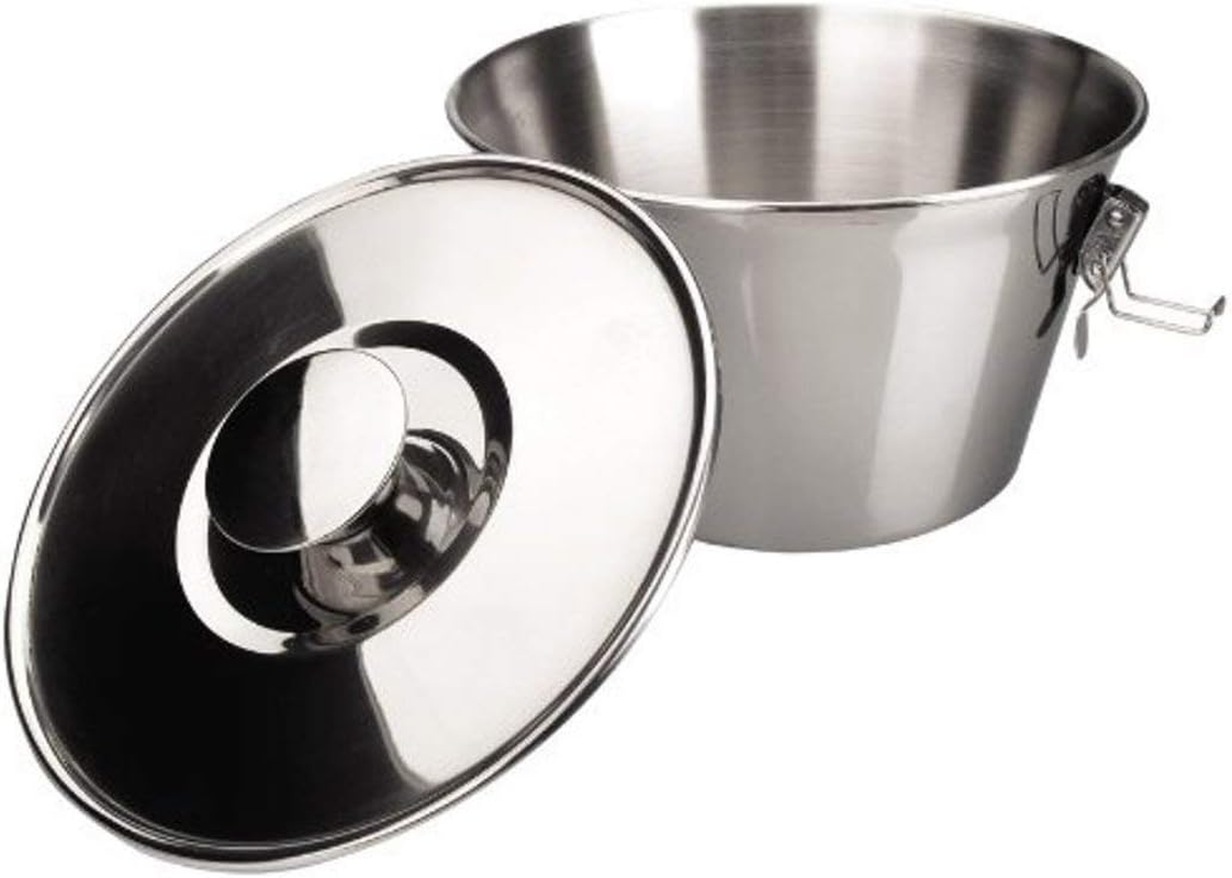 Menax - Pudding Mould with Lid - Stainless Steel - 20 Cm image number 3
