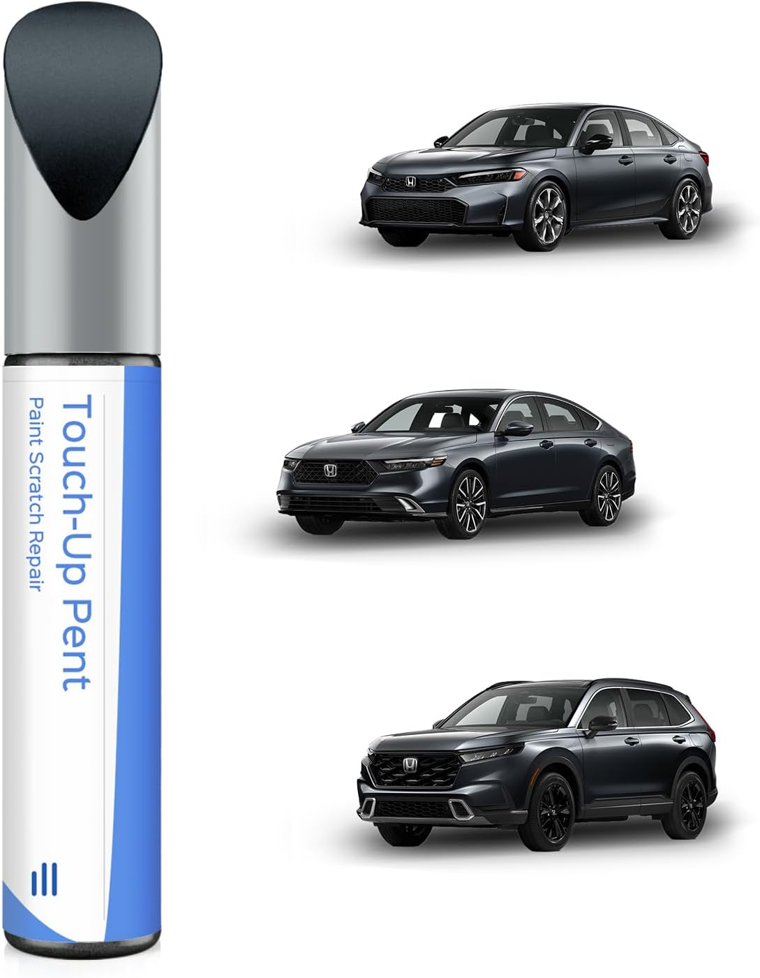 PARTS4EV NH-904M Meteorite Gray Metallic Touch up Paint Compatible with Honda Exact Match Chips and Nicks Touch Up image number 2