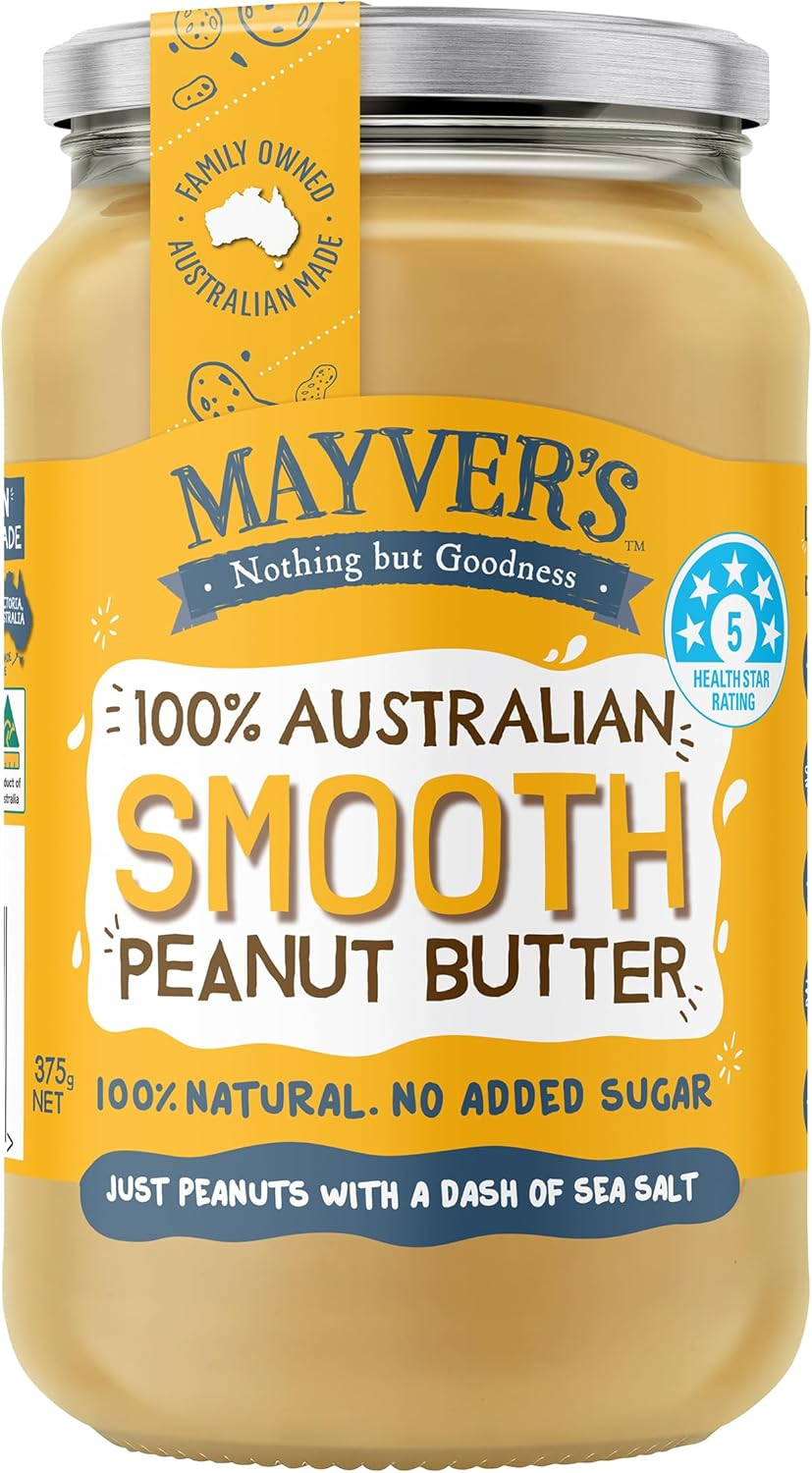 Mayver'S Super Natural Smooth Peanut Butter 375G image number 3