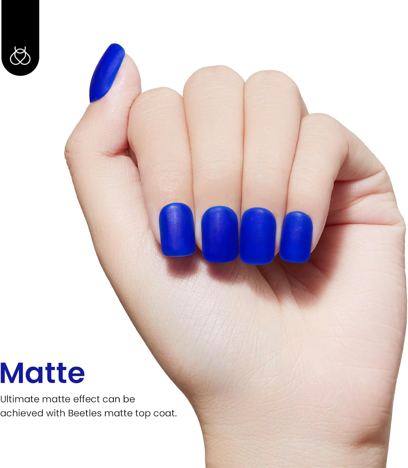 Beetles Gel Polish Gel Nail Polish Paulina Lapis Blue Color Translucent Soak off Uv LED Nail Lamp Gel Polish, Blue Color Soak off U V LED Gel Polish Valentine'S Day Nail Art Design Manicure Salon DIY Salon Gel image number 2