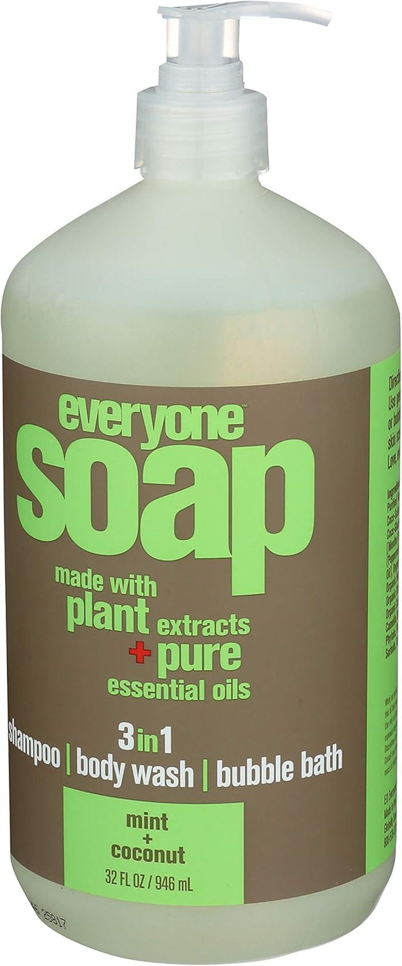 Eo Products Everyone Soap Mint & Coconut, 950Ml image number 5
