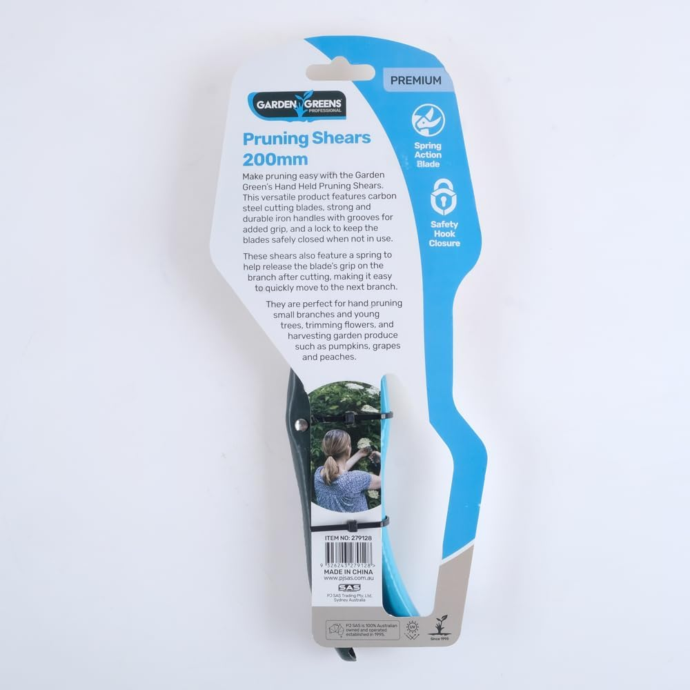 Garden Greens Hand Held Pruning Shear, Blue/Grey, 20 Cm X 5.5 Cm image number 3