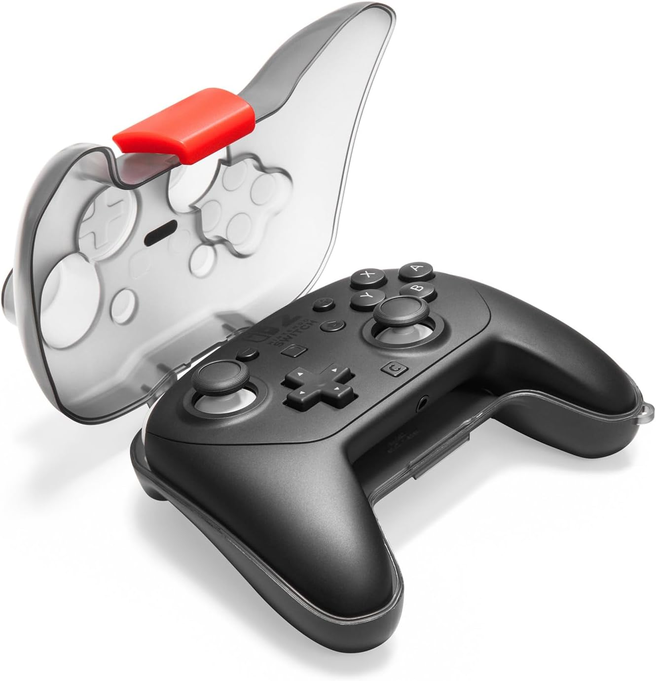 Tomtoc Protective Case for Nintendo Switch 2 Pro Controller, Hard Shell Joystick Protector, Portable Travel Storage Case, Shock-Proof, Anti-Scratch, Water-Resistant Accessory Cover