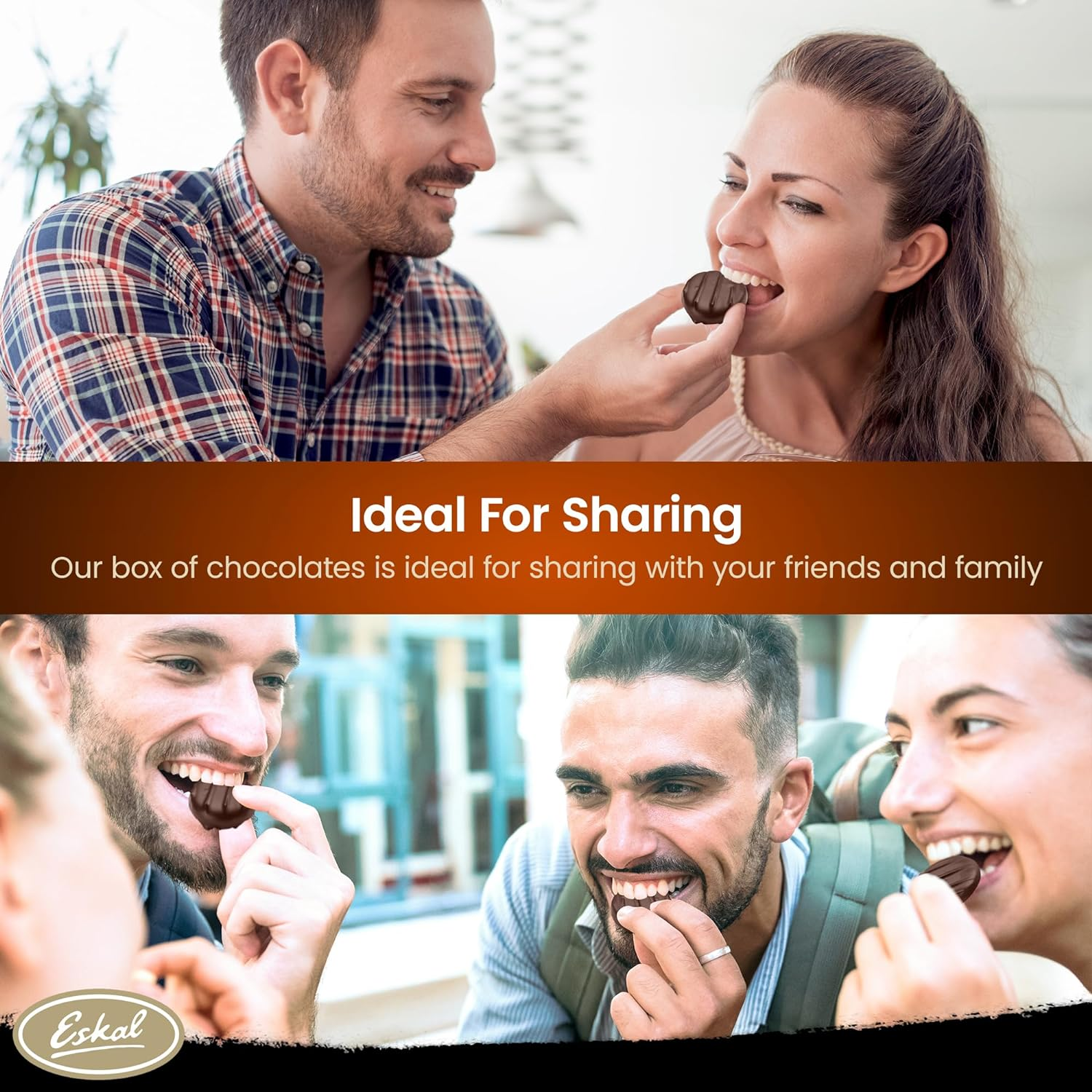 Eskal Orange Cremes Gift Box 150 G