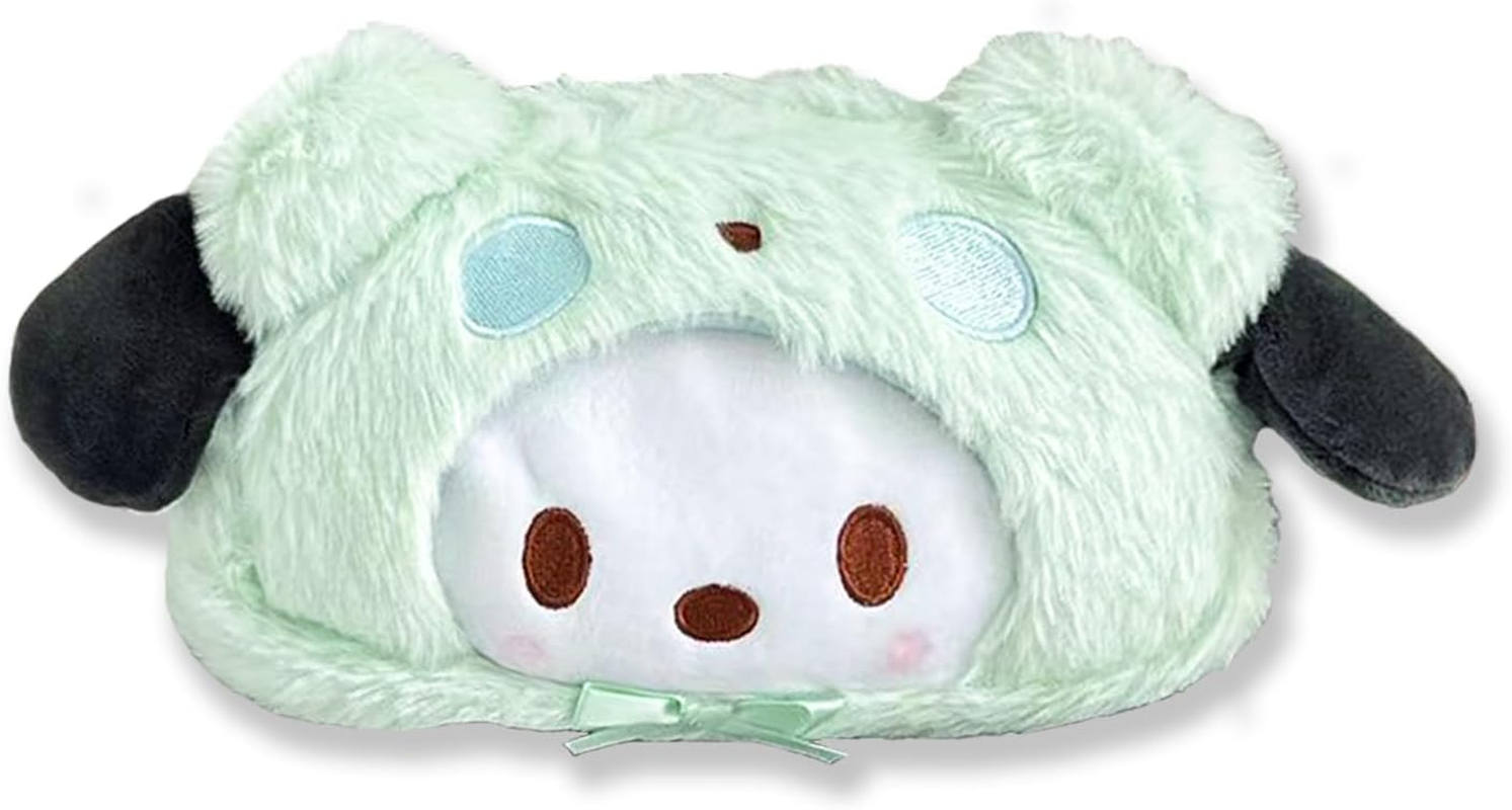 Cute Kawaii Plush Zipper Pencil Case, Used for Office Supplies, Stationery Storage and Cute Anime Cosmetic Bag image number 6