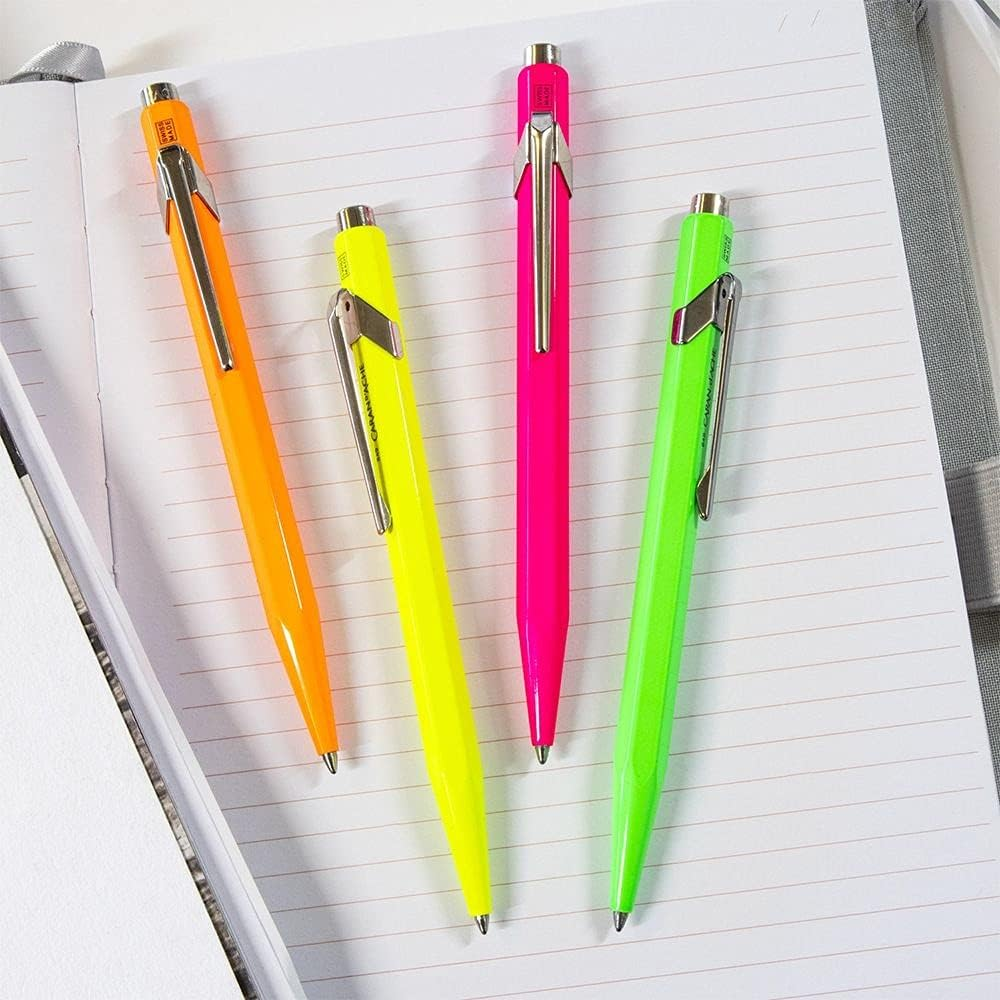 Caran D'Ache 849 Fluo Line Ballpoint Pen, Matt Black image number 1