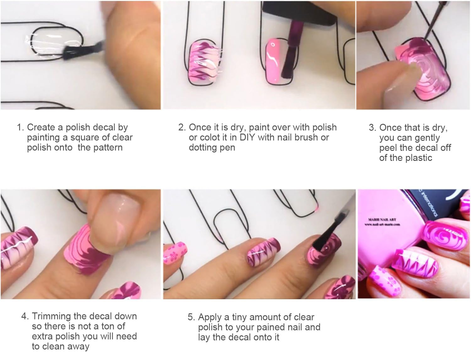 Segbeauty Nail Art Stamping Mat, Silicone Workspace Stamping Plate, Nail Polish Coloring Practice Pad, Nail Sticker Guide Printing Transfer Table Cover Palette Tools image number 1