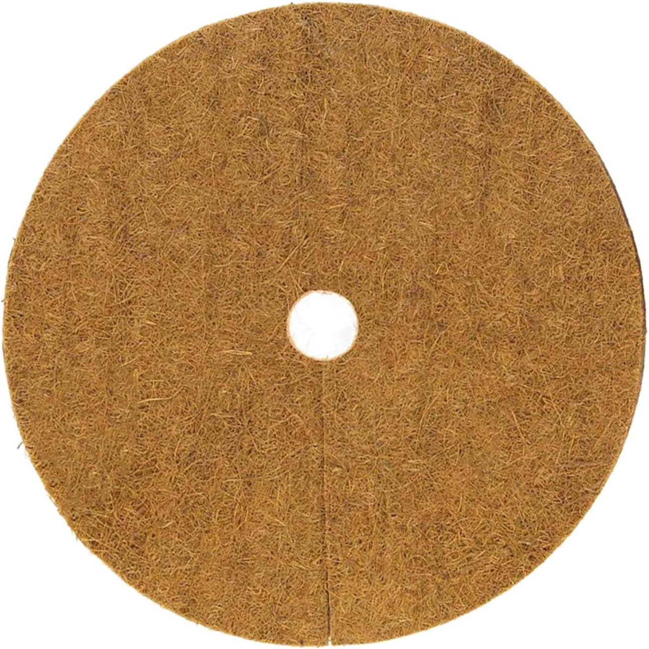 Palm Fiber Disc Mat, Coconut Mat, 10 Pieces, Coconut Liner, Plant Pot, Fiber Liner, Coconut Liner Ring, Reduces Moisture Evaporation, Prevents Drying, Suppresses Weed Growth, Reduces Temperature,
