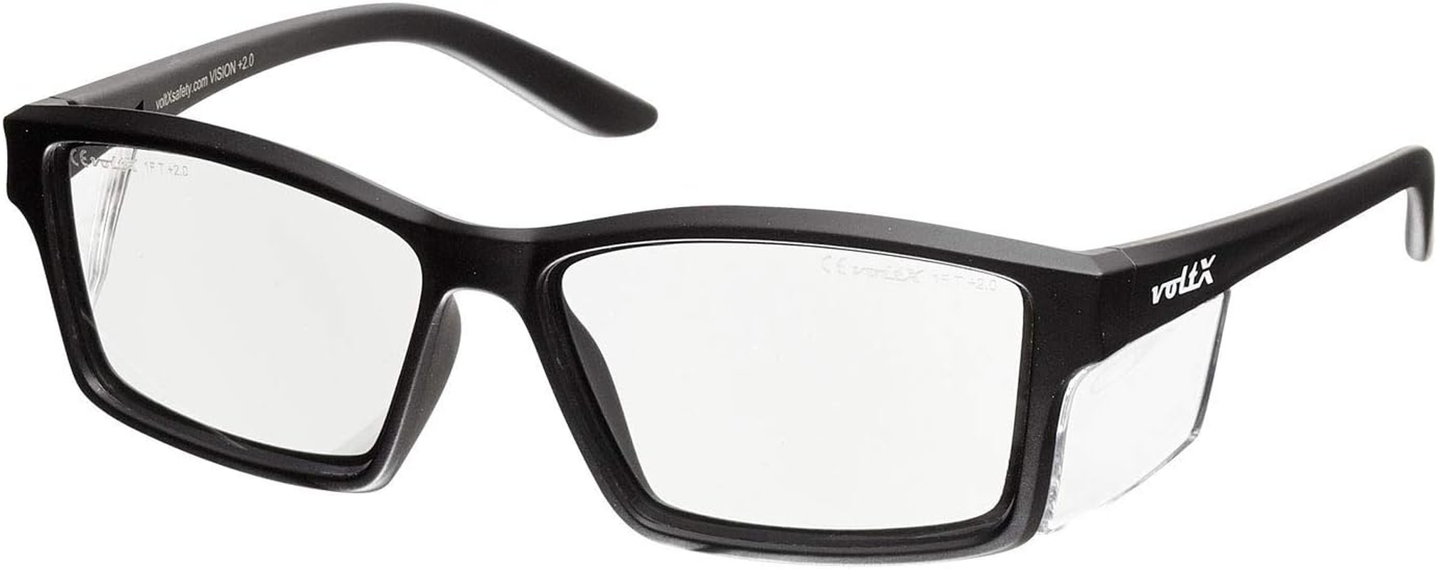 Voltx 'VISION' Safety Readers, Full Lens Magnified Reading Safety Glasses - anti Fog Coated, 1.0 to +3.0 Dioptre Options. image number 6