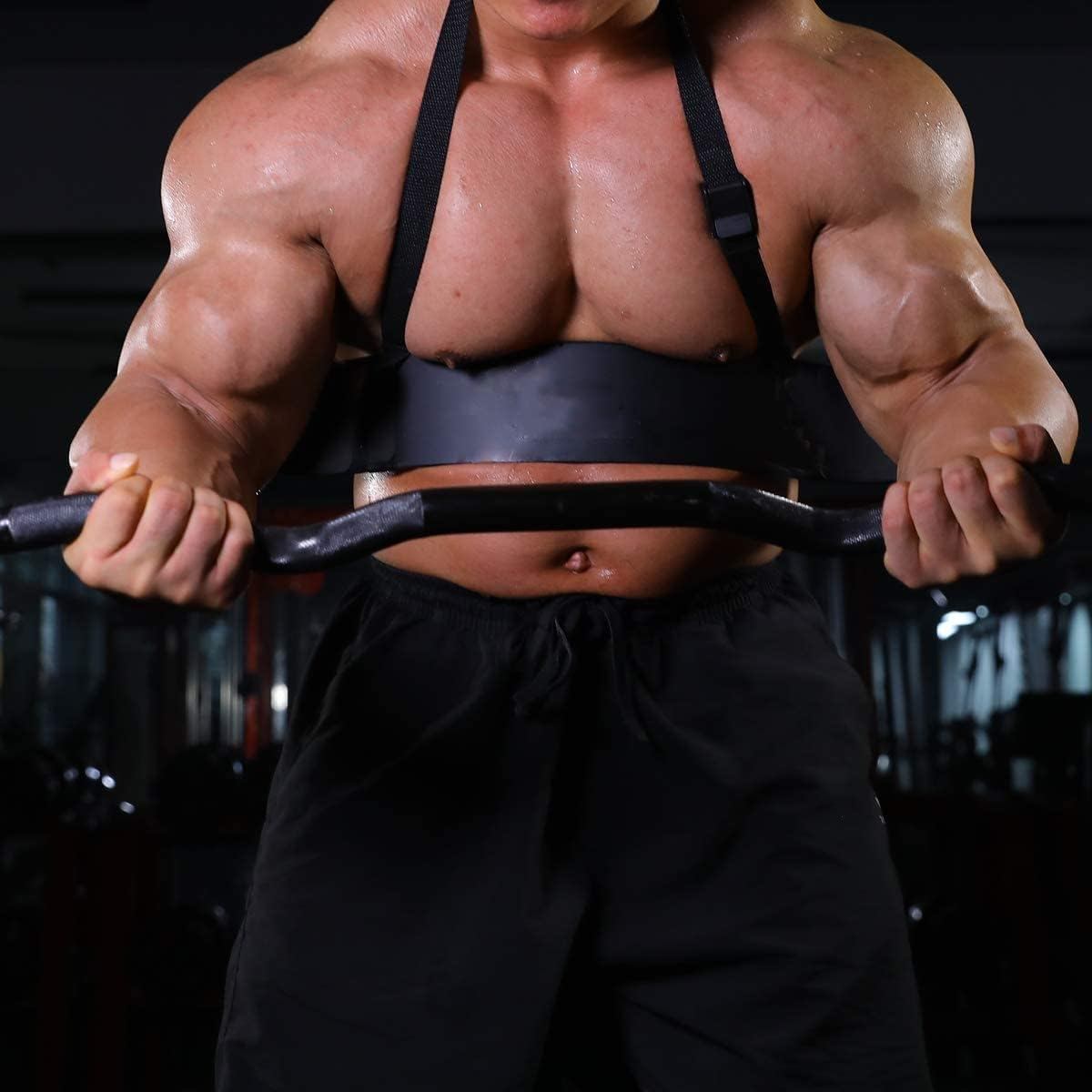 Sports Arm Blaster for Biceps & Triceps Dumbbells & Barbells Curls Muscle Builder Bicep Isolator for Big Arms Bodybuilding & Weight Lifting Support for Strength & Muscle image number 4