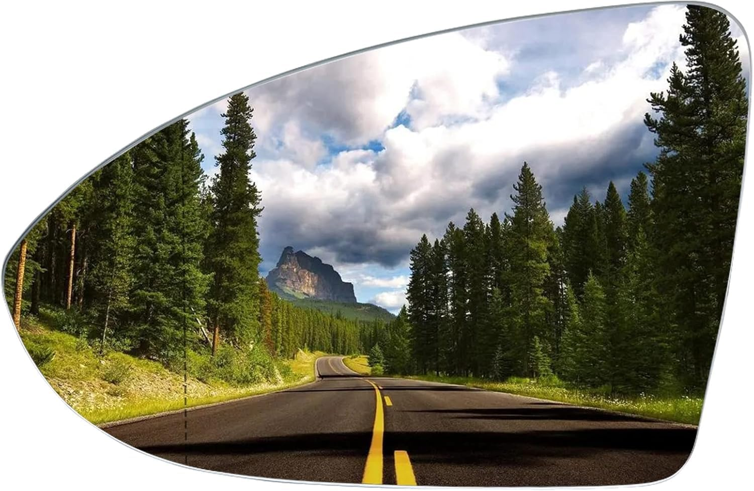 Right Side Heated Mirror Glass Compatible with Golf 7/7.5/Gti/R-Line (Golf MK7 MK7.5) 2013-2020 Volkswagen MK7 GTI R Sportwagen Alltrack Jetta OEM: 5G0 857 522